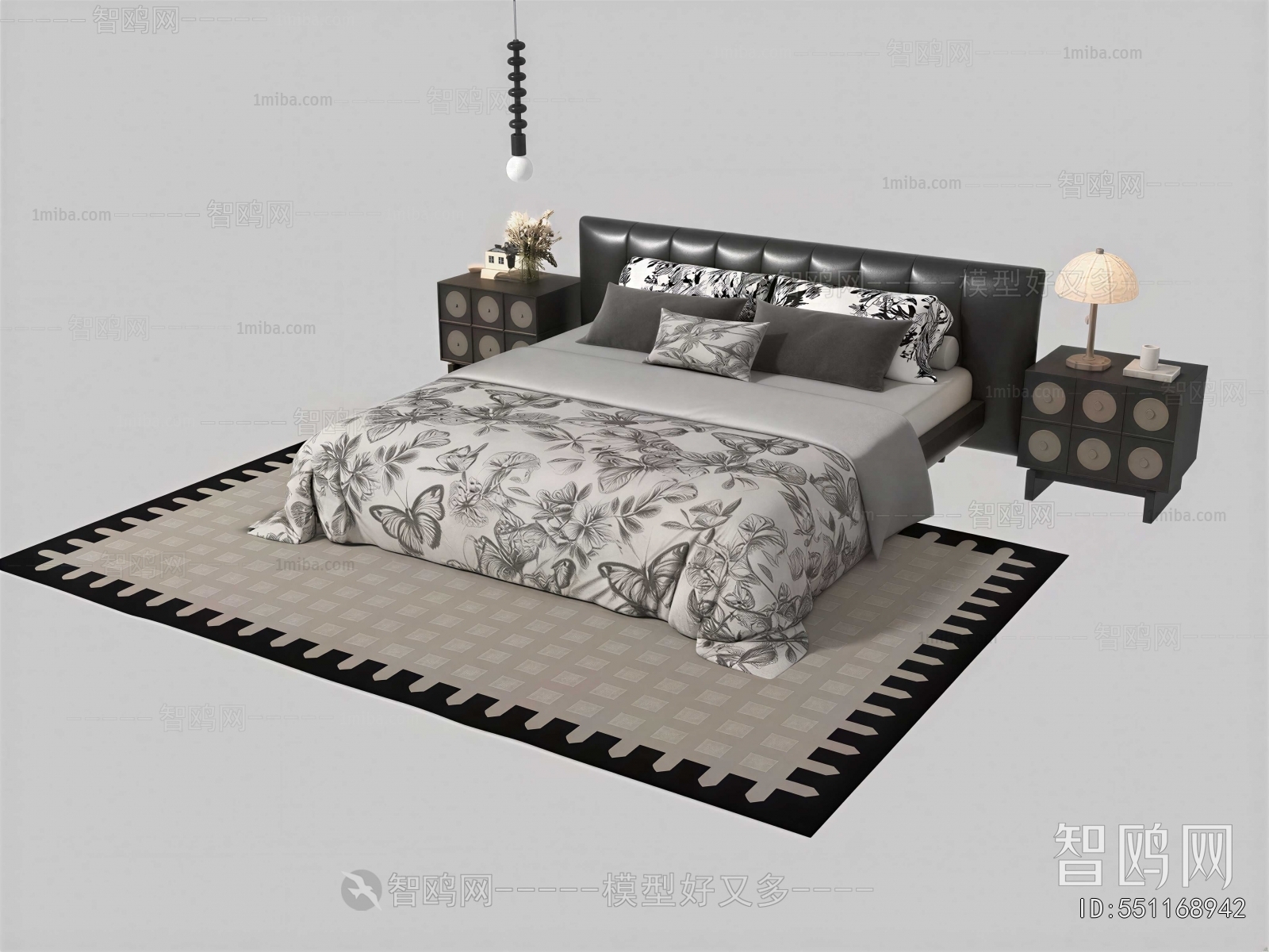 French Style Double Bed