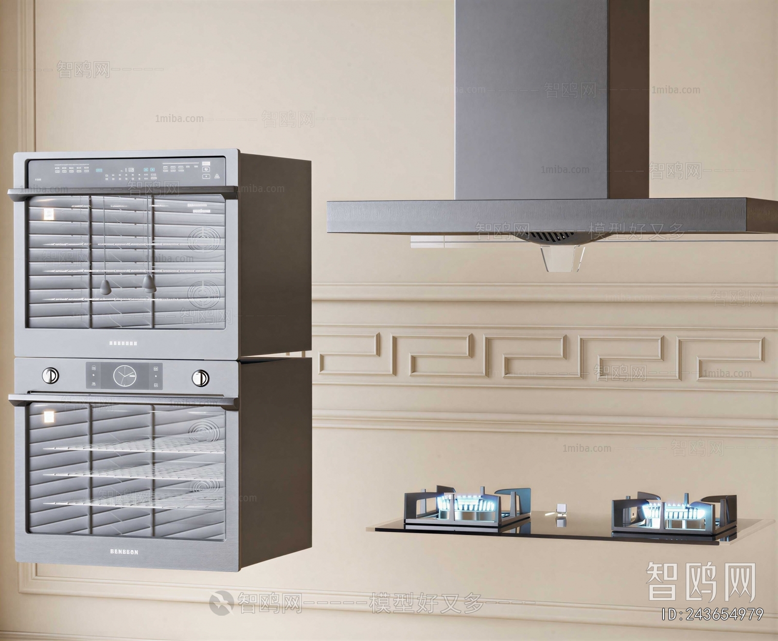 Modern Kitchen Electric Gas Range