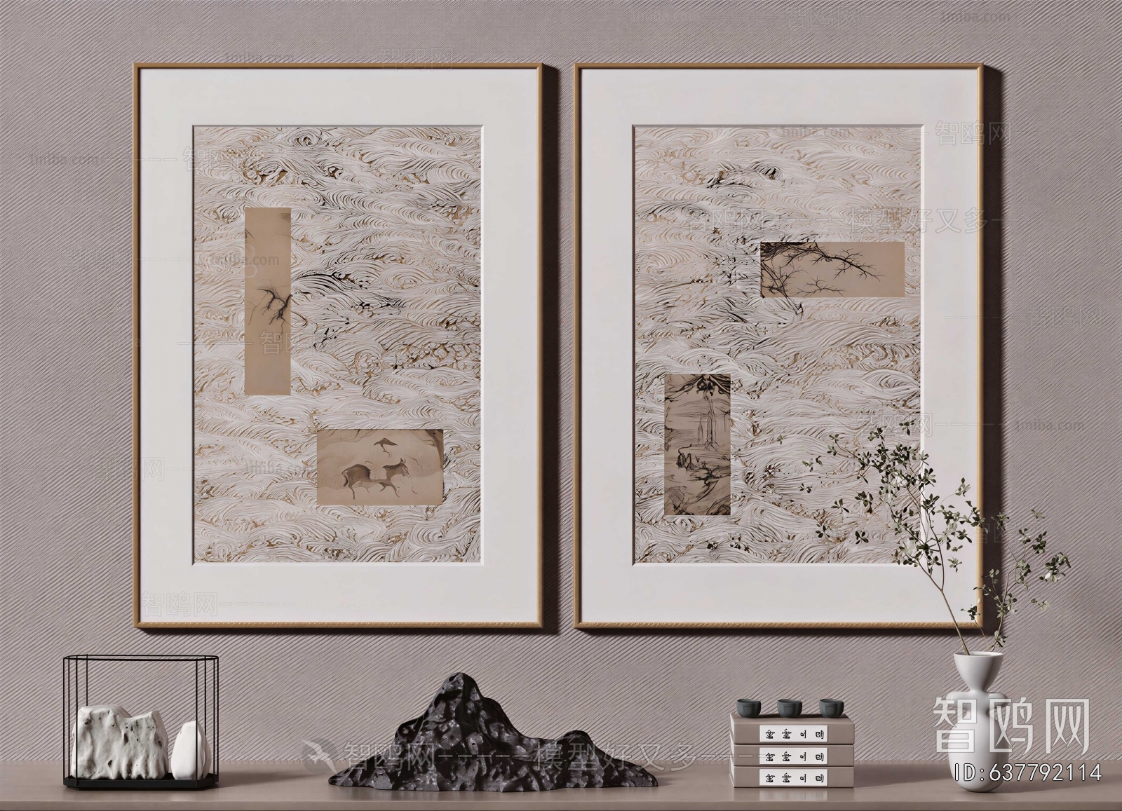 New Chinese Style Painting