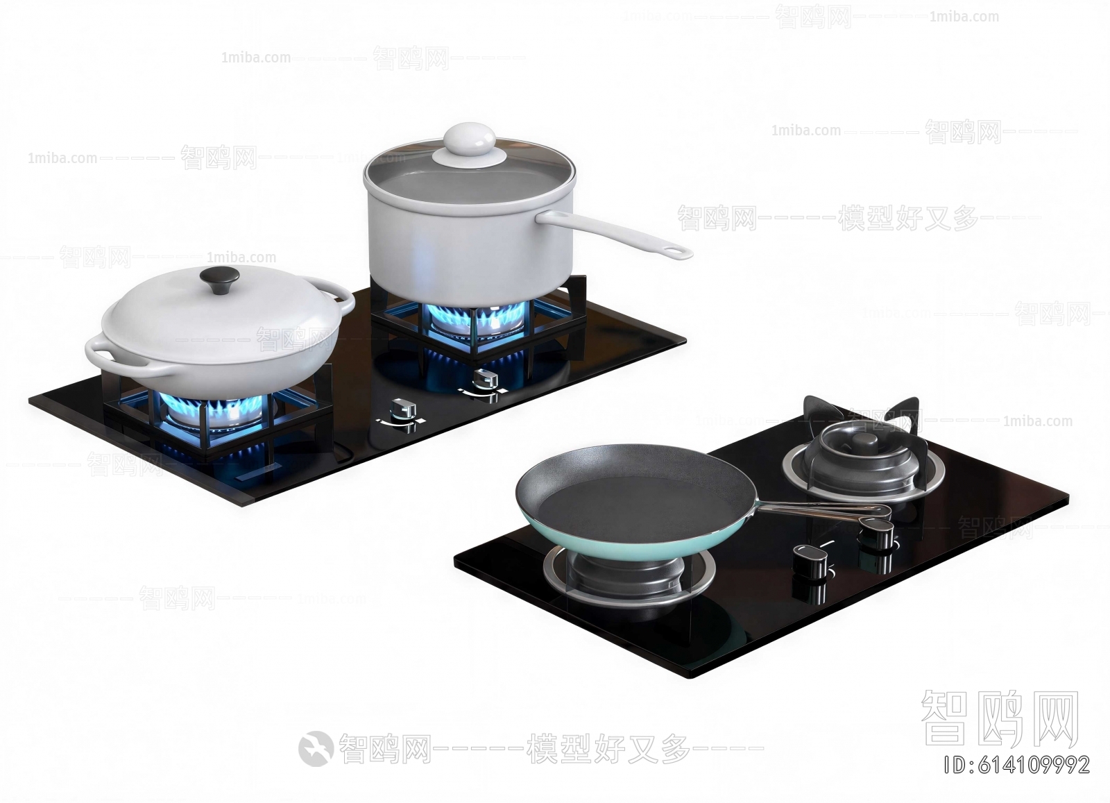 Modern Kitchen Electric Gas Range
