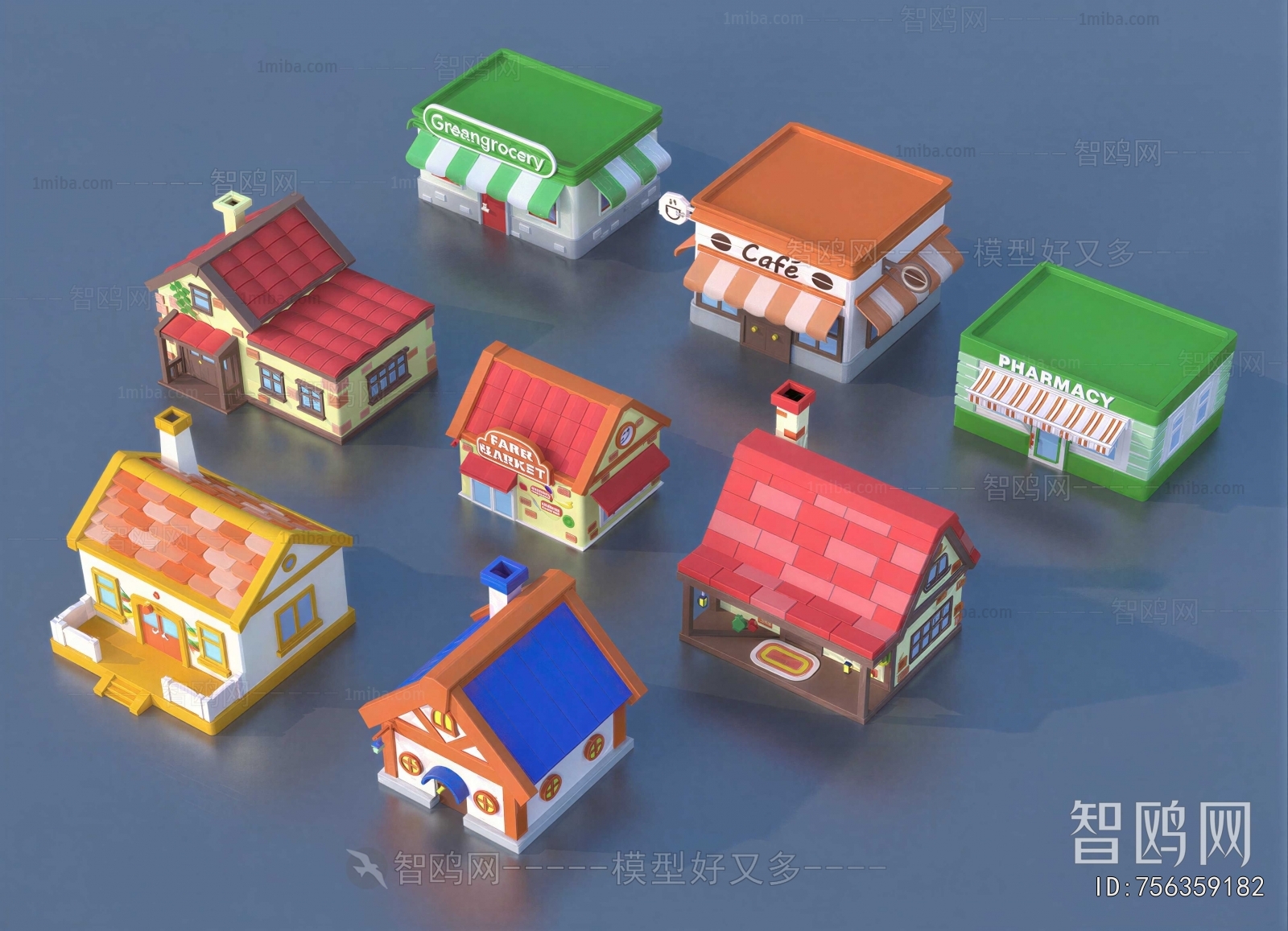 Modern Cartoon House