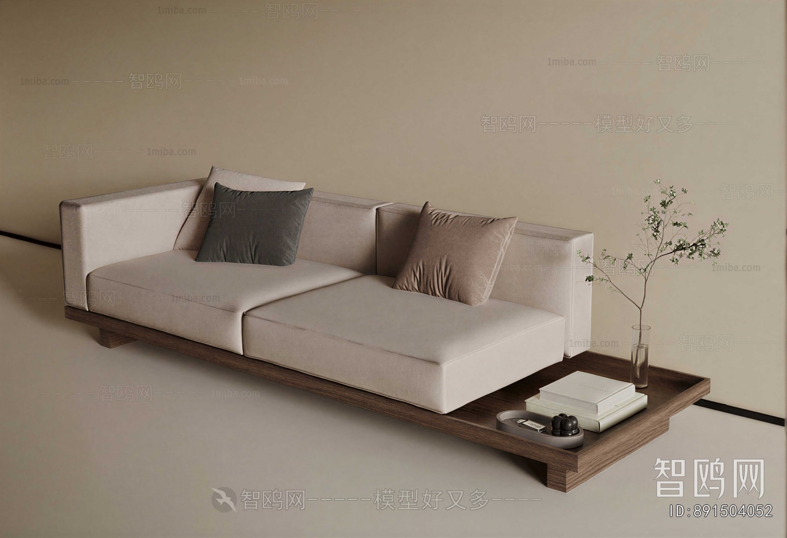 Wabi-sabi Style A Sofa For Two