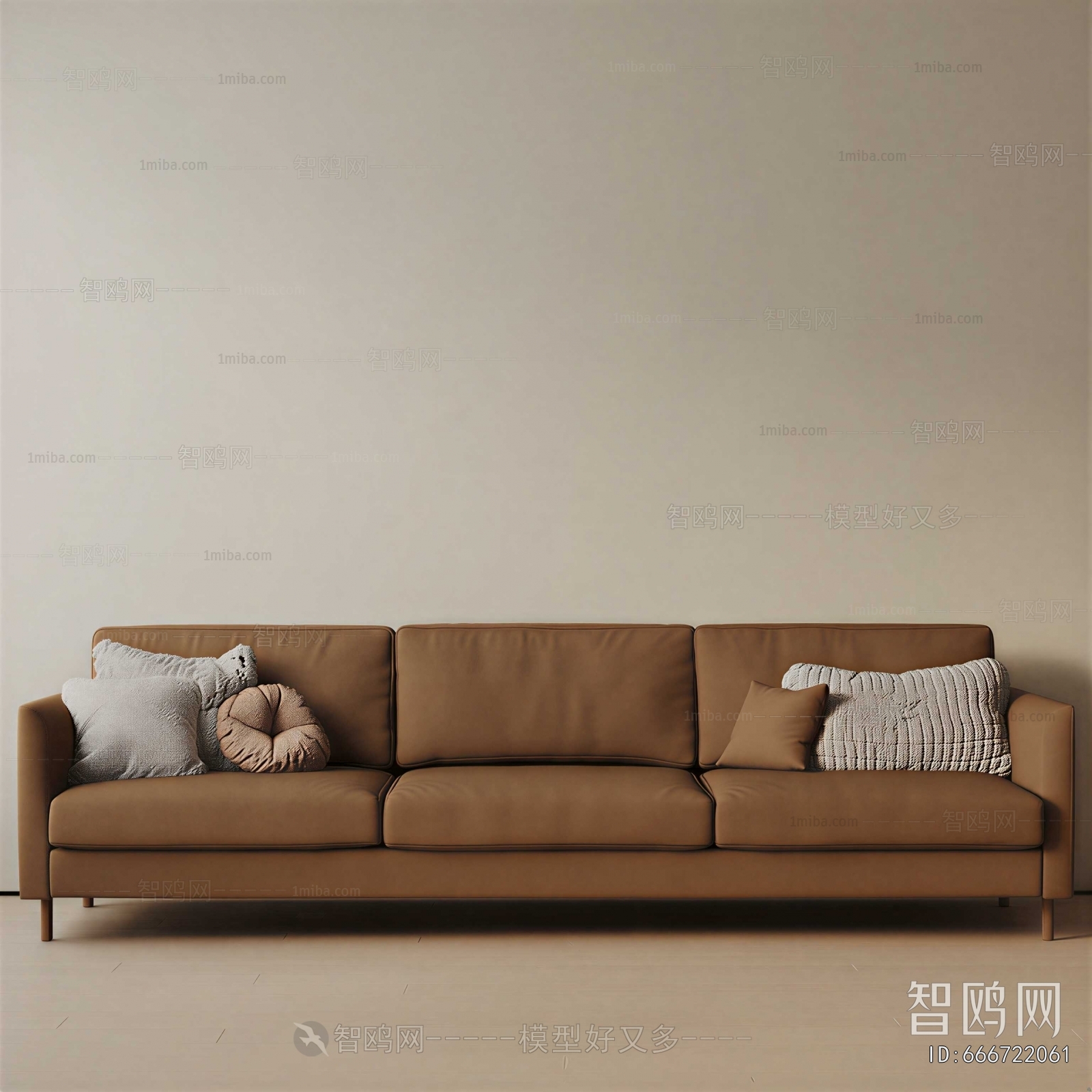Modern Three-seat Sofa