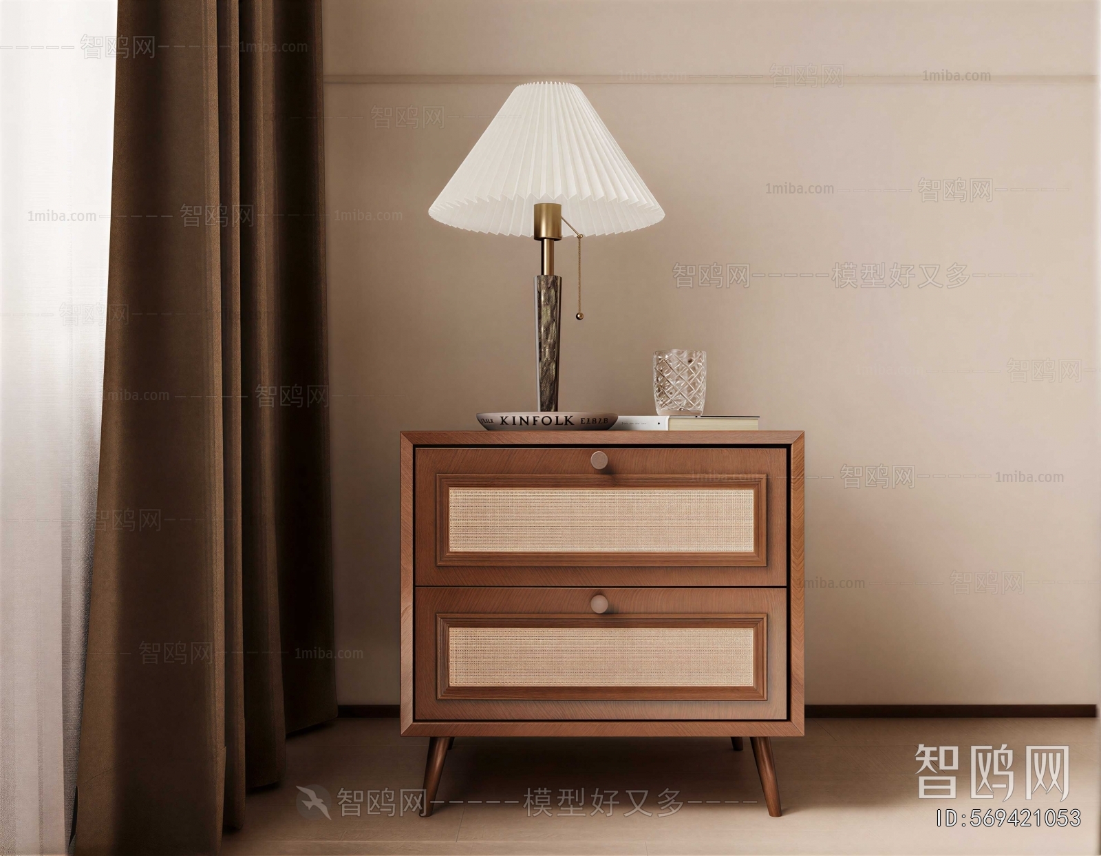 Modern Bedside Cupboard