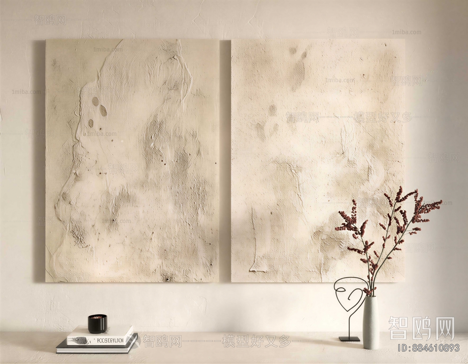 Wabi-sabi Style Painting
