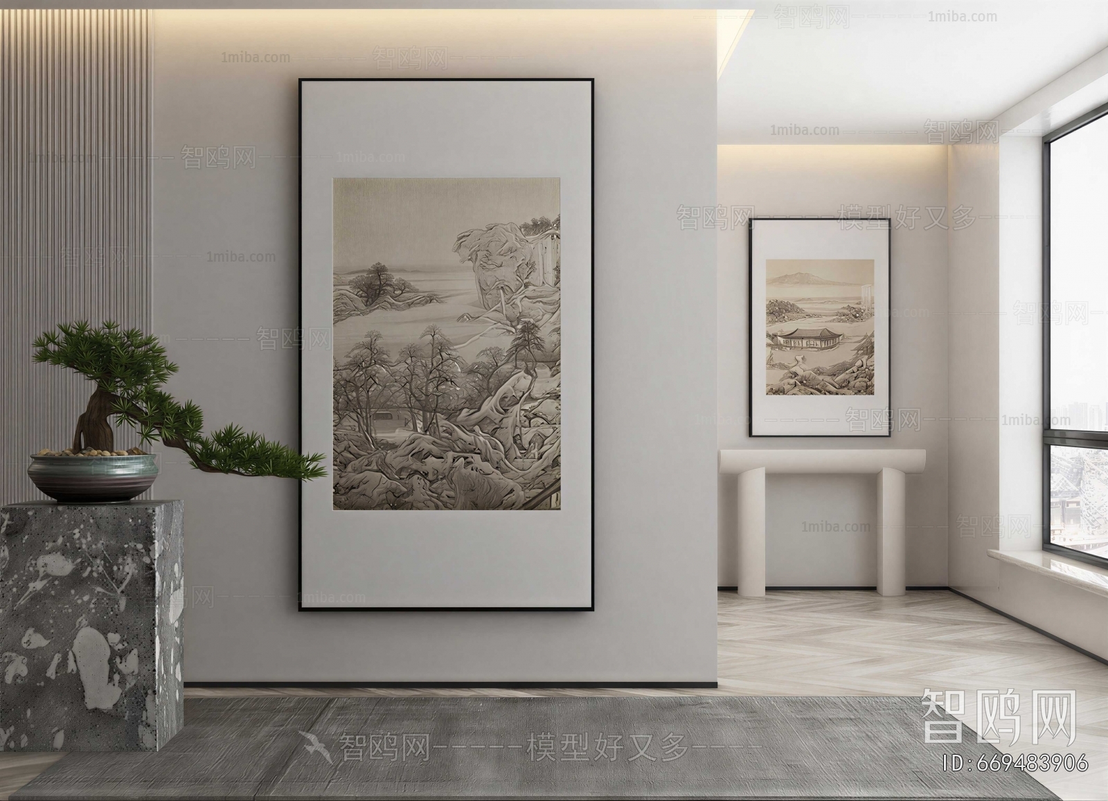 New Chinese Style Painting