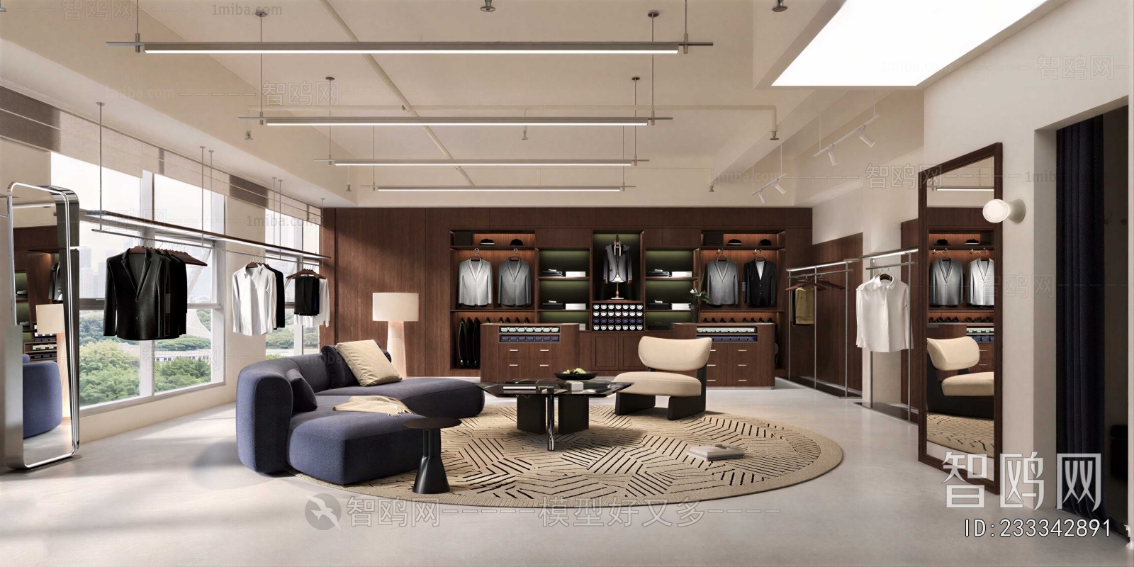 Modern Clothing Store