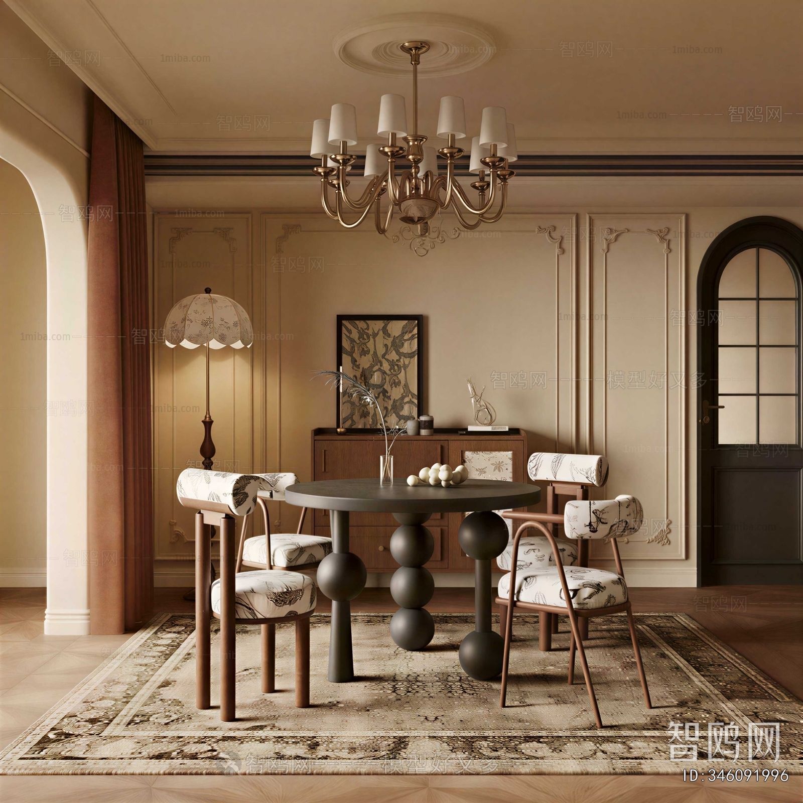 French Style Dining Room