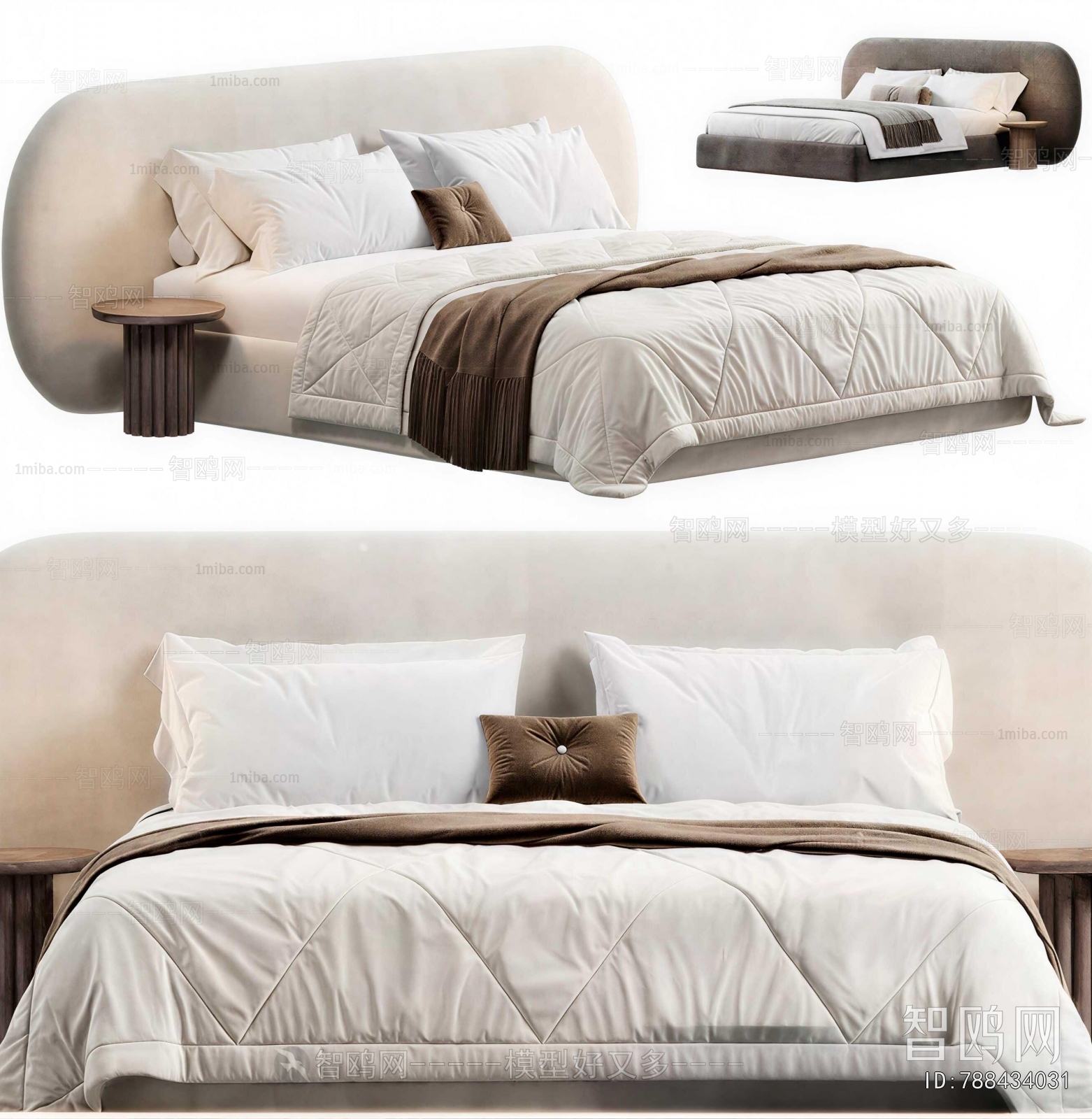 Modern Double Bed