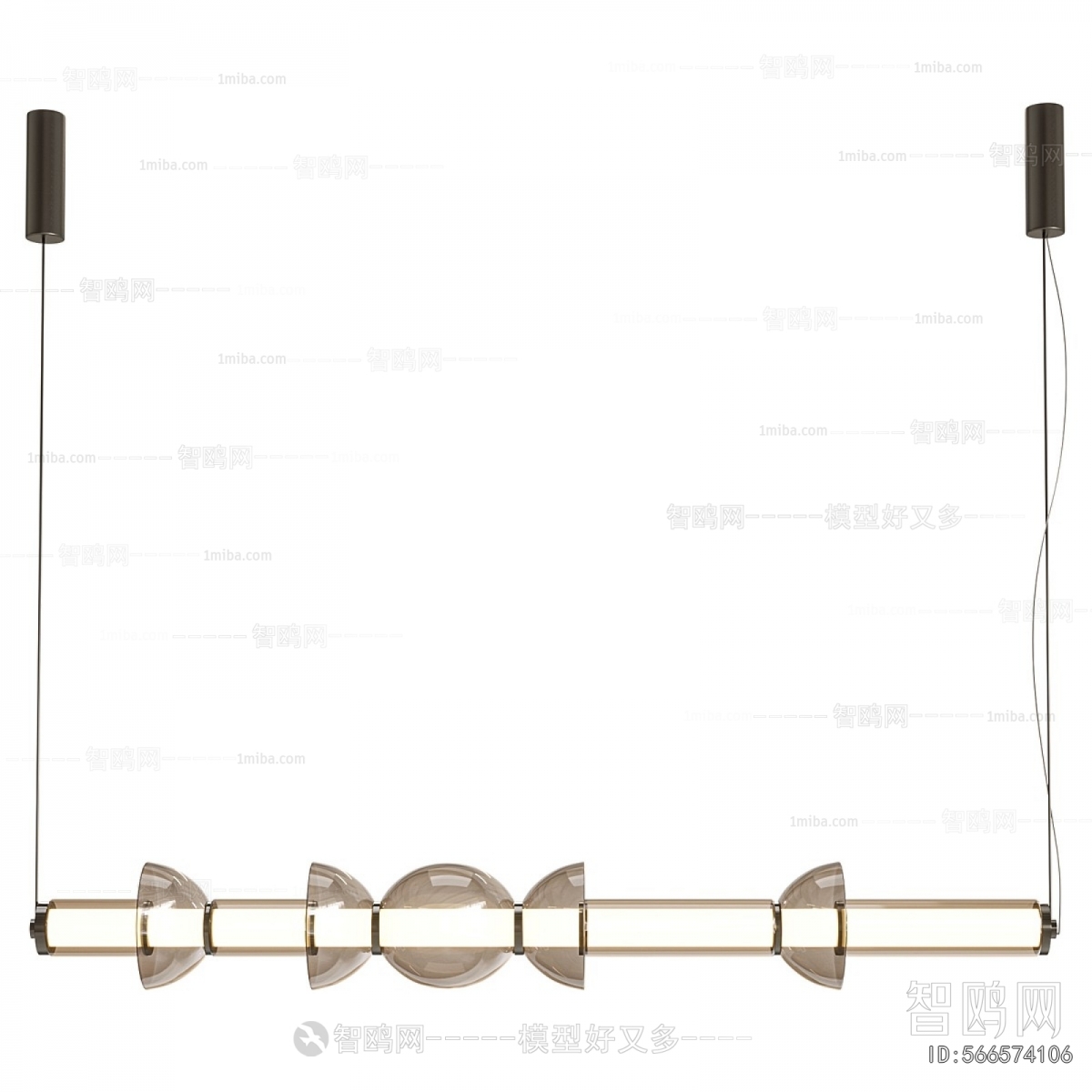 Modern Long Chandelier