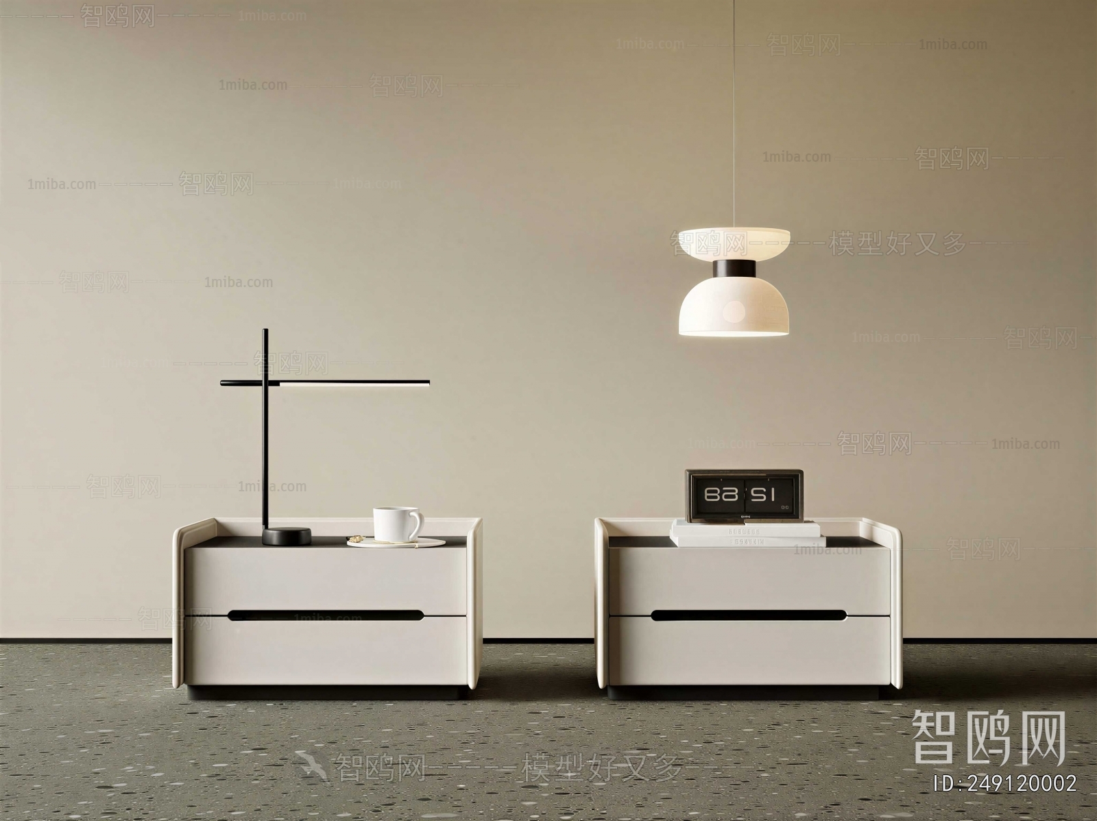 Modern Bedside Cupboard