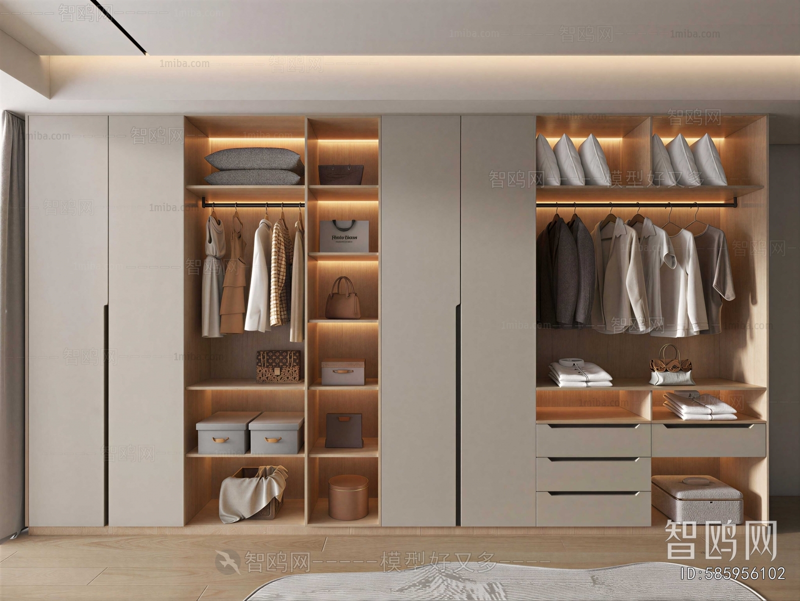 Modern The Wardrobe