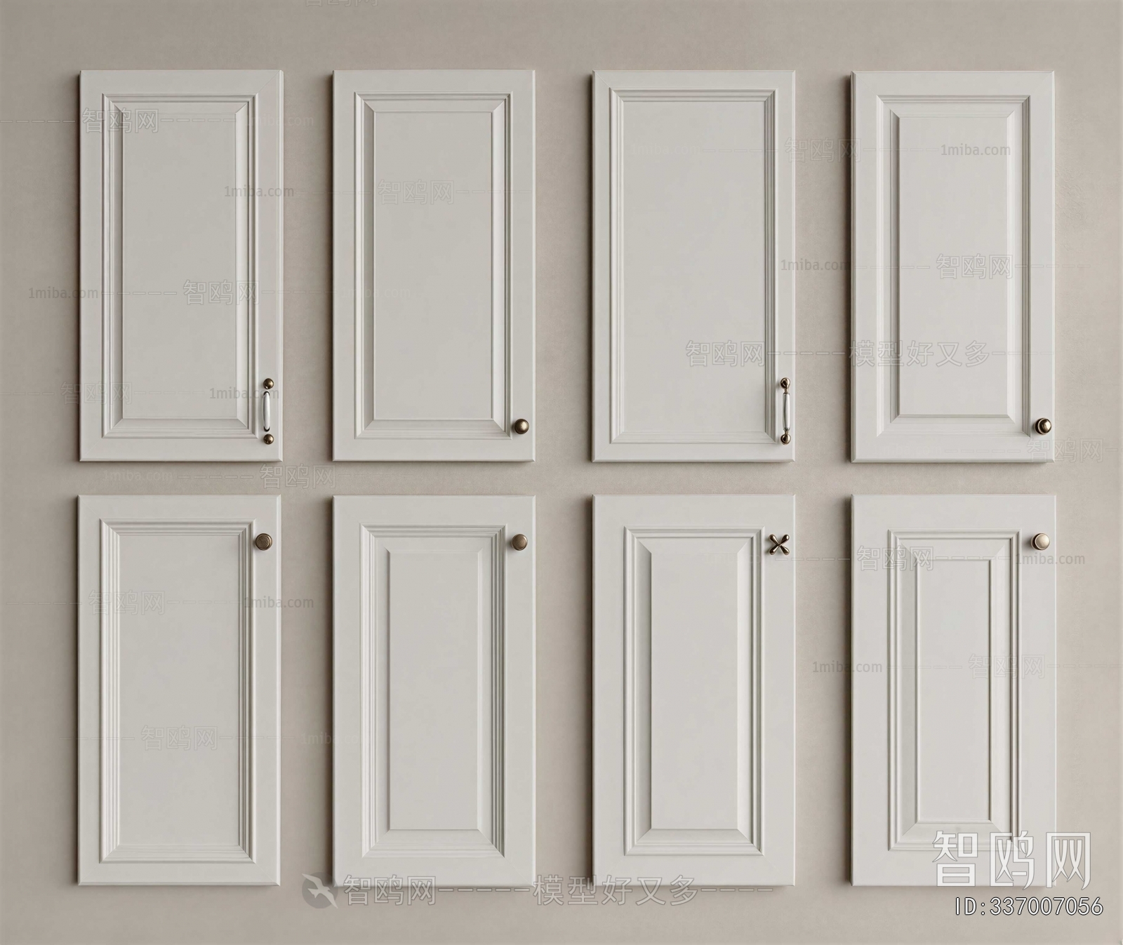 Simple European Style Door Panel
