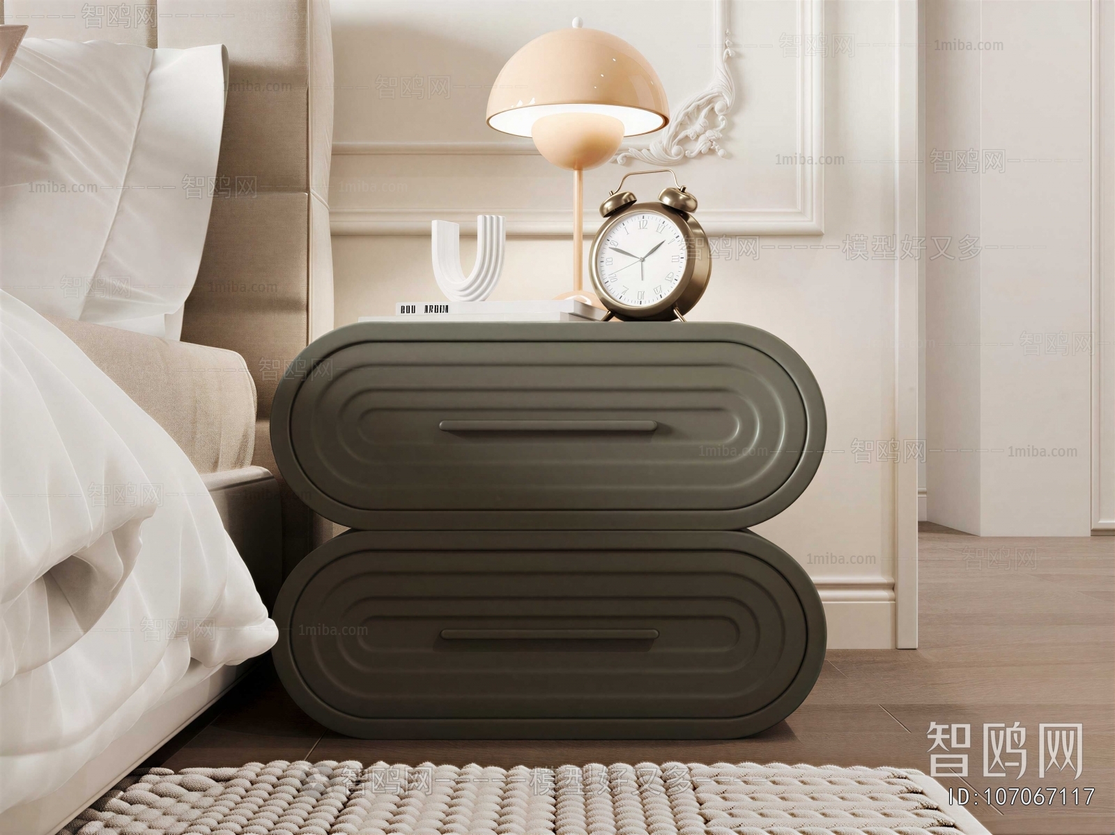 Modern Bedside Cupboard