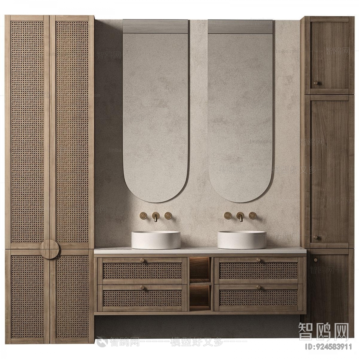 Modern Bathroom Cabinet