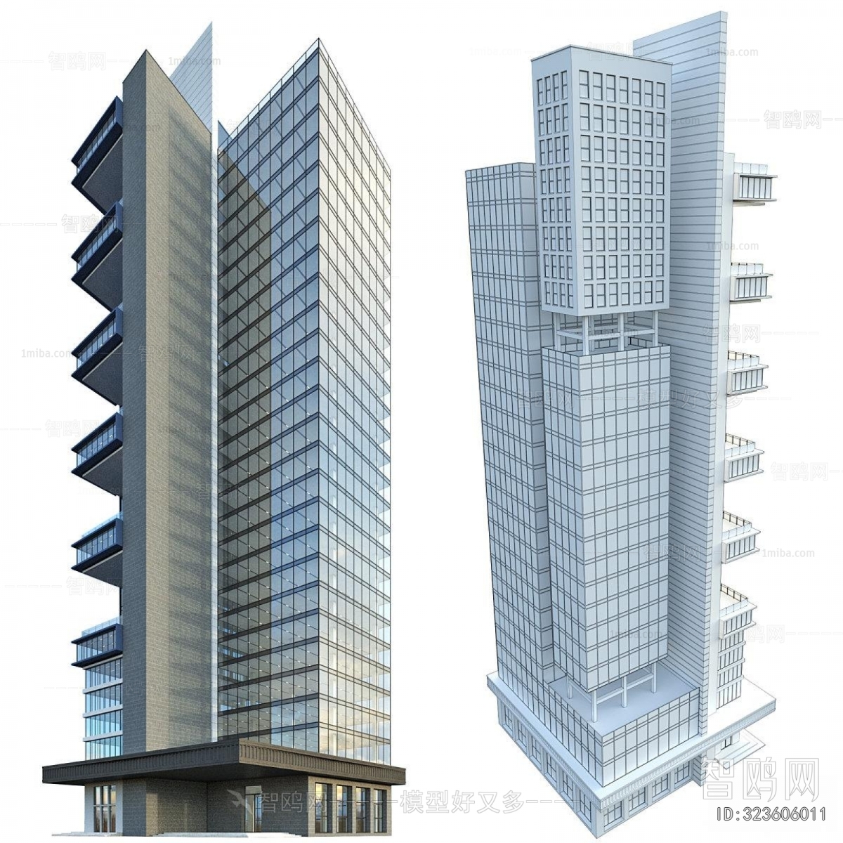 Modern Appearance Of Commercial Building