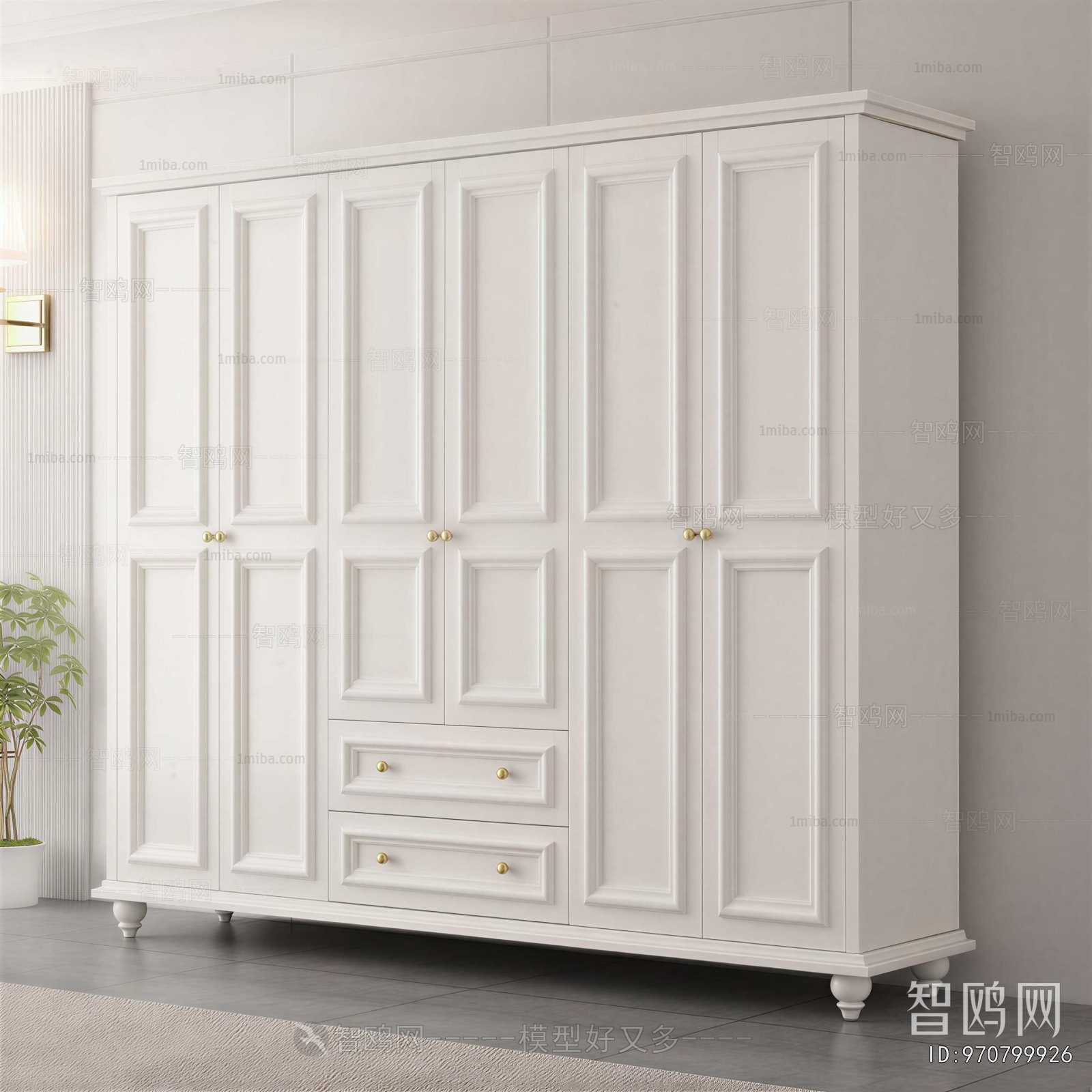 Simple European Style The Wardrobe