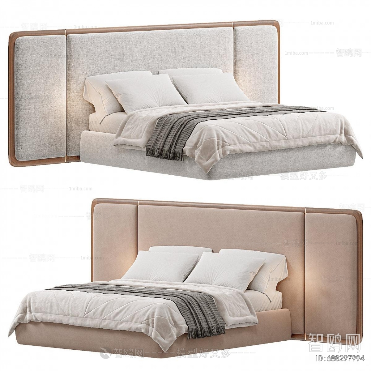 Modern Double Bed