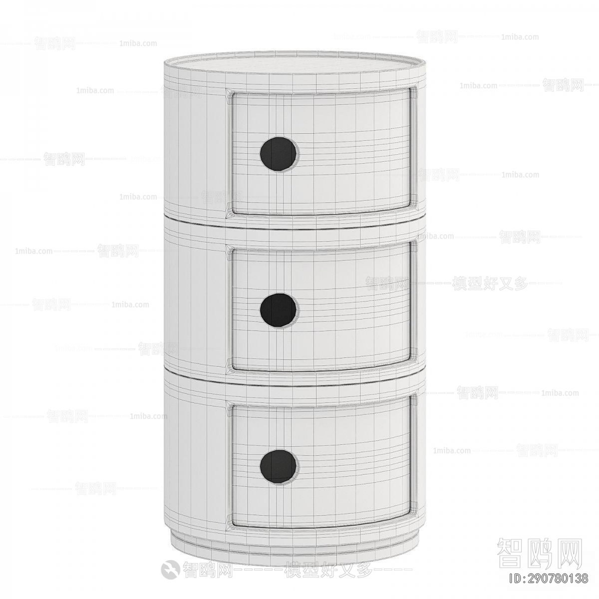 Modern Bedside Cupboard