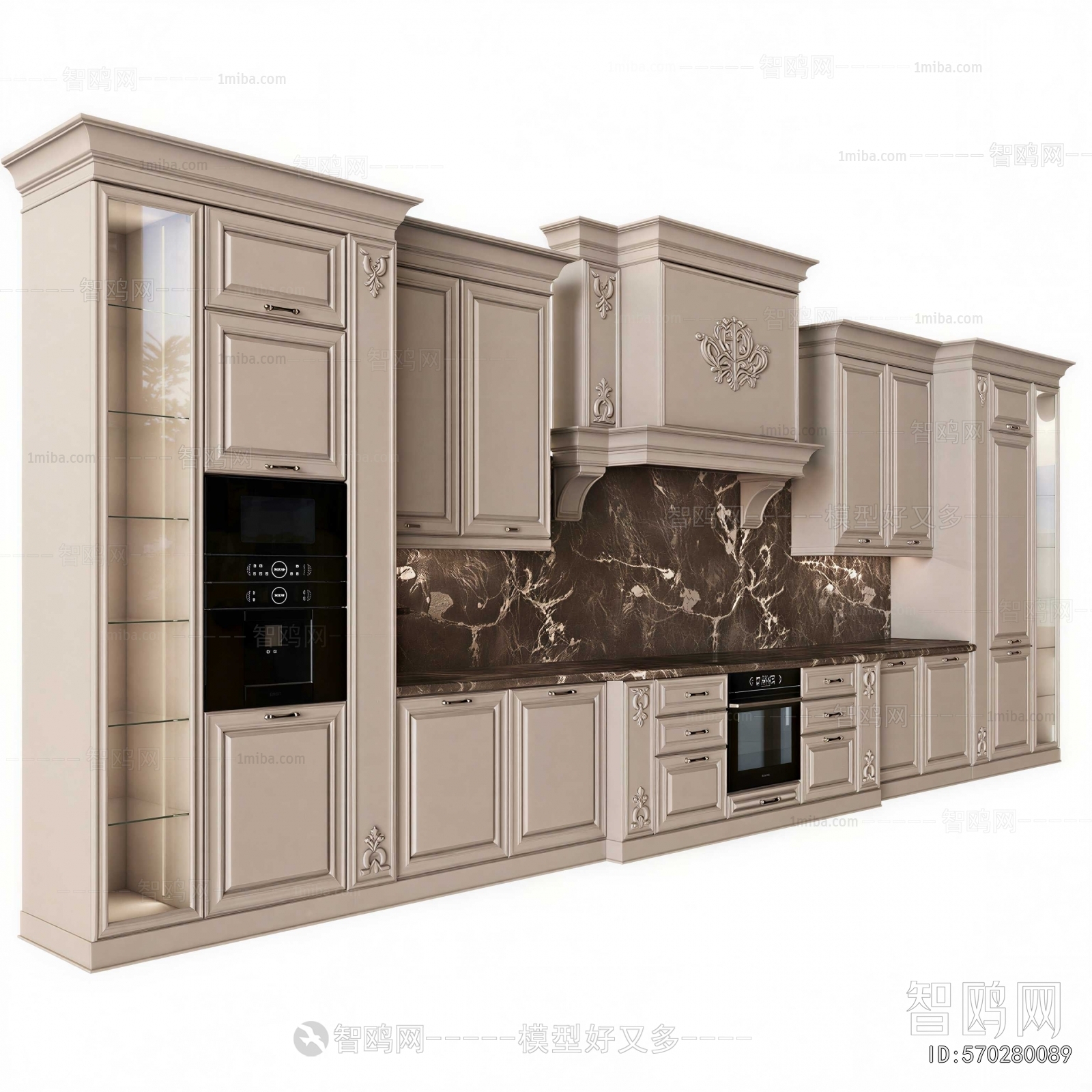 European Style Kitchen Cabinet