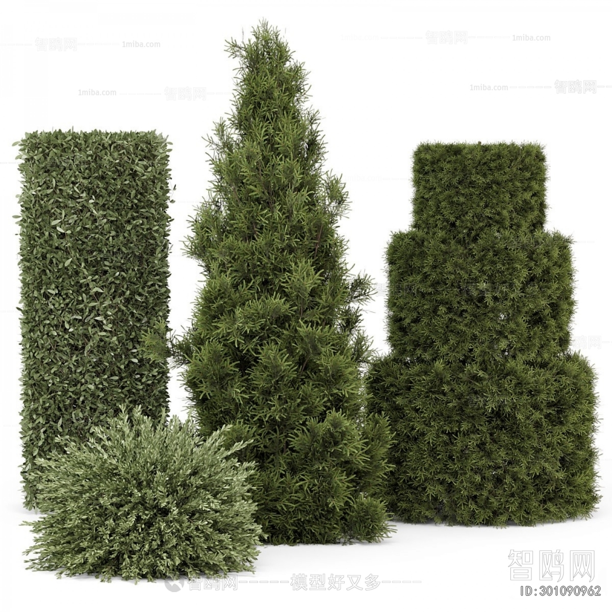 Modern Shrubbery