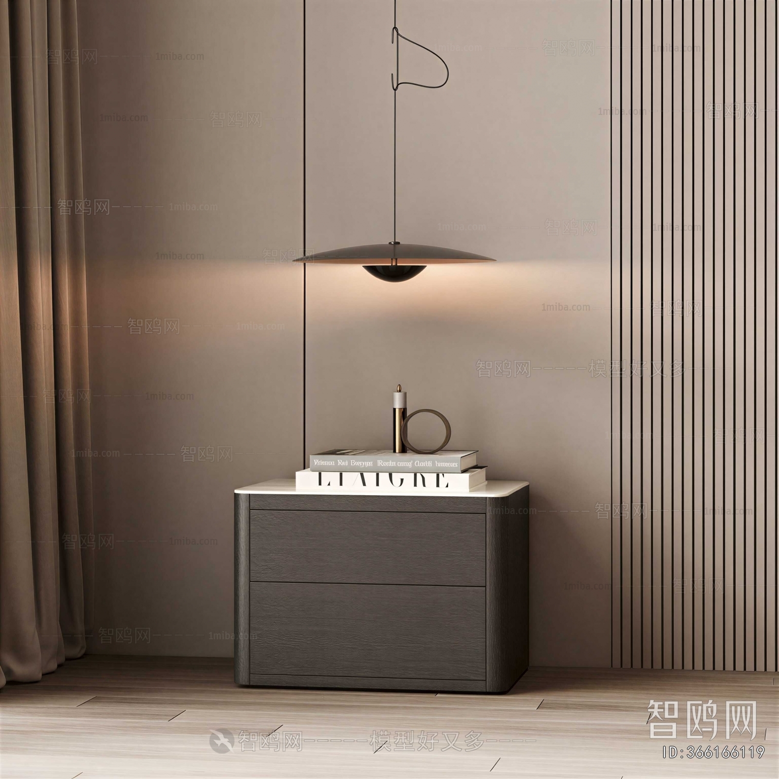 Modern Bedside Cupboard