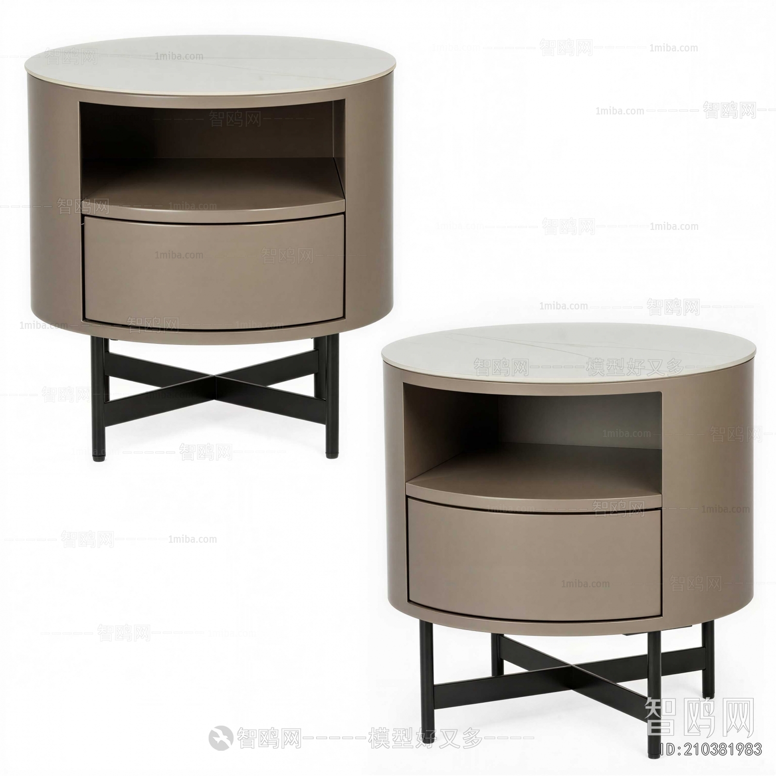 Modern Bedside Cupboard