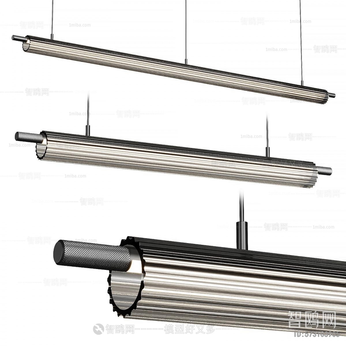 Modern Long Chandelier