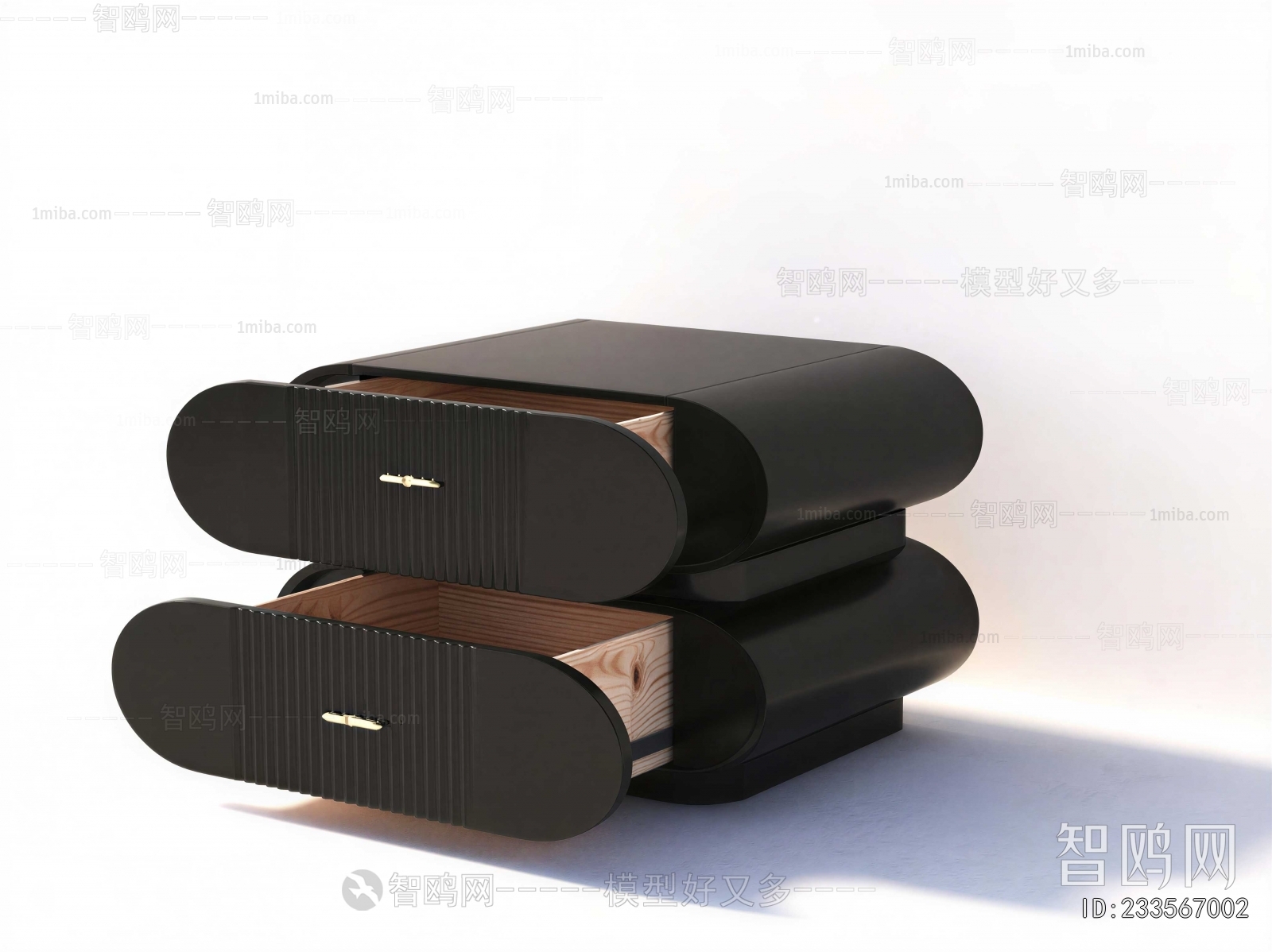 Modern Bedside Cupboard