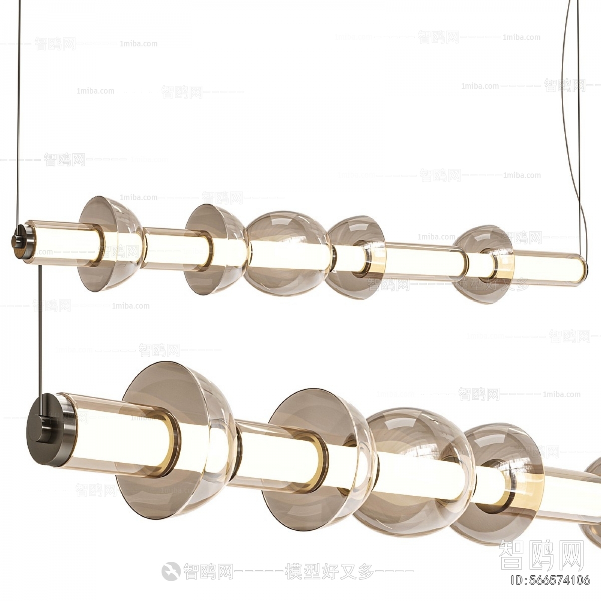 Modern Long Chandelier