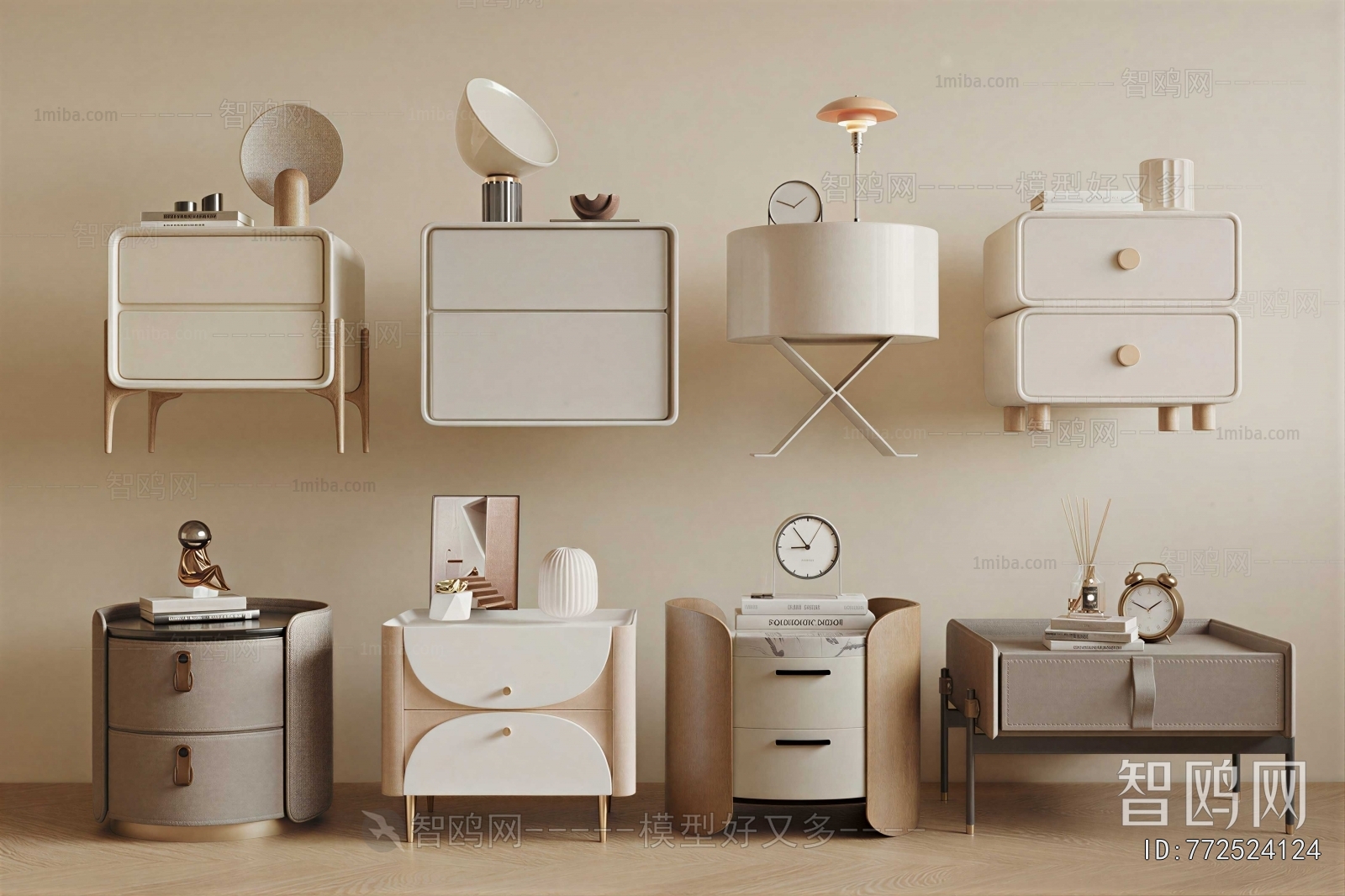 Modern Bedside Cupboard