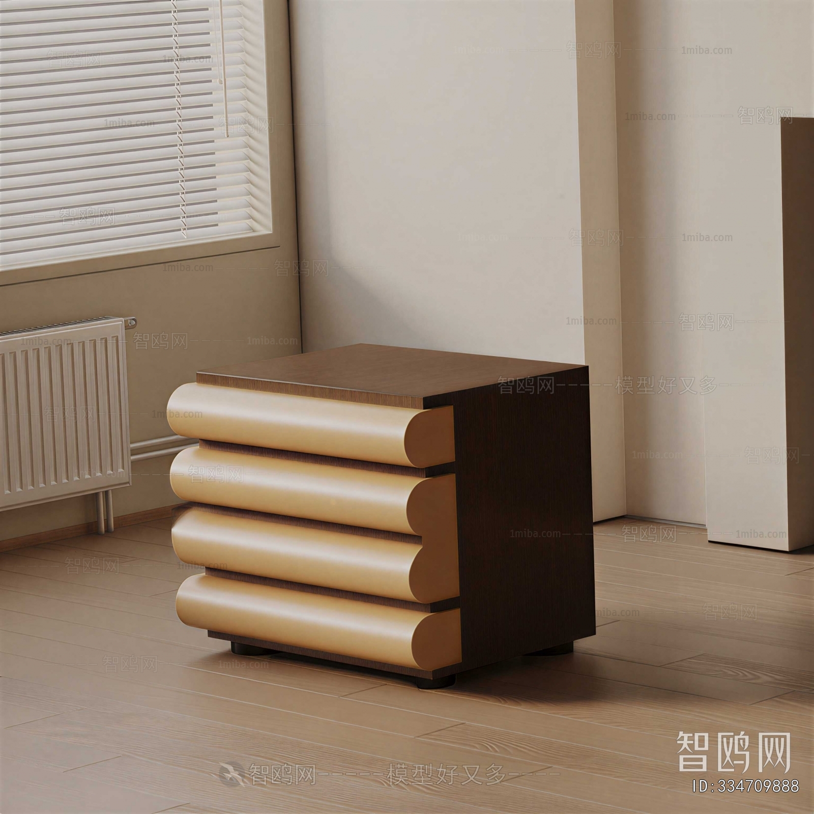 Modern Bedside Cupboard