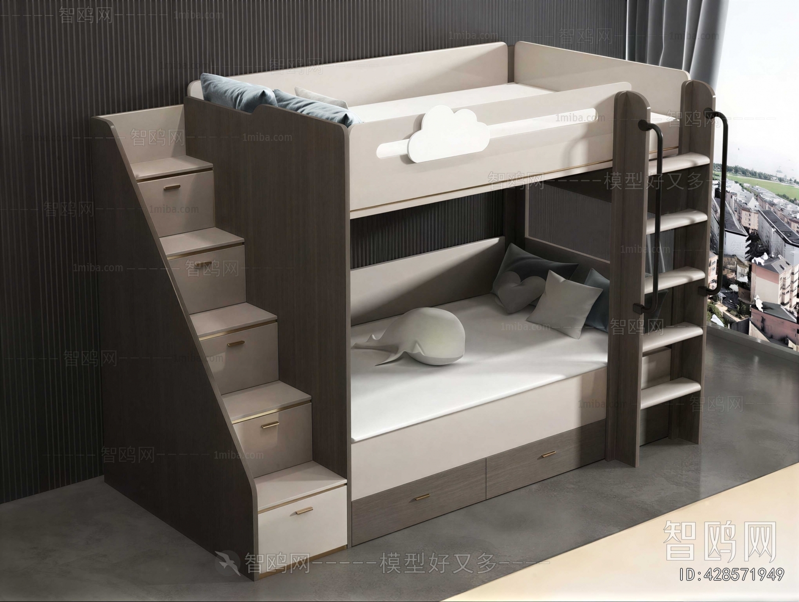 Modern Bunk Bed