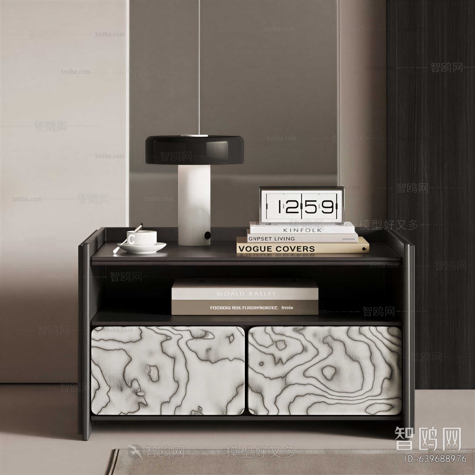 Modern Bedside Cupboard