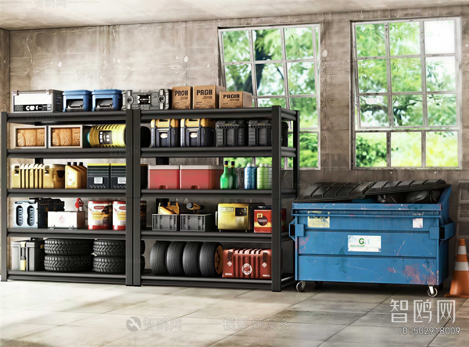 Modern Underground Garage