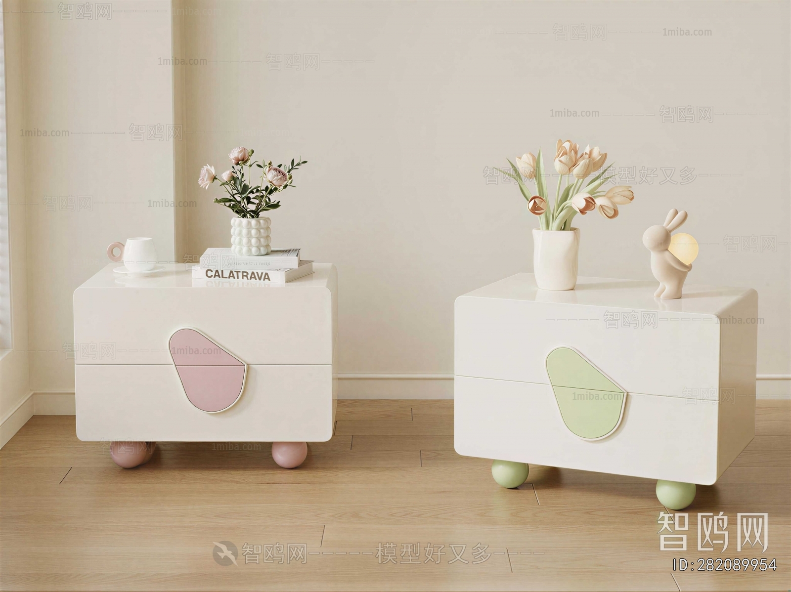 Modern Bedside Cupboard