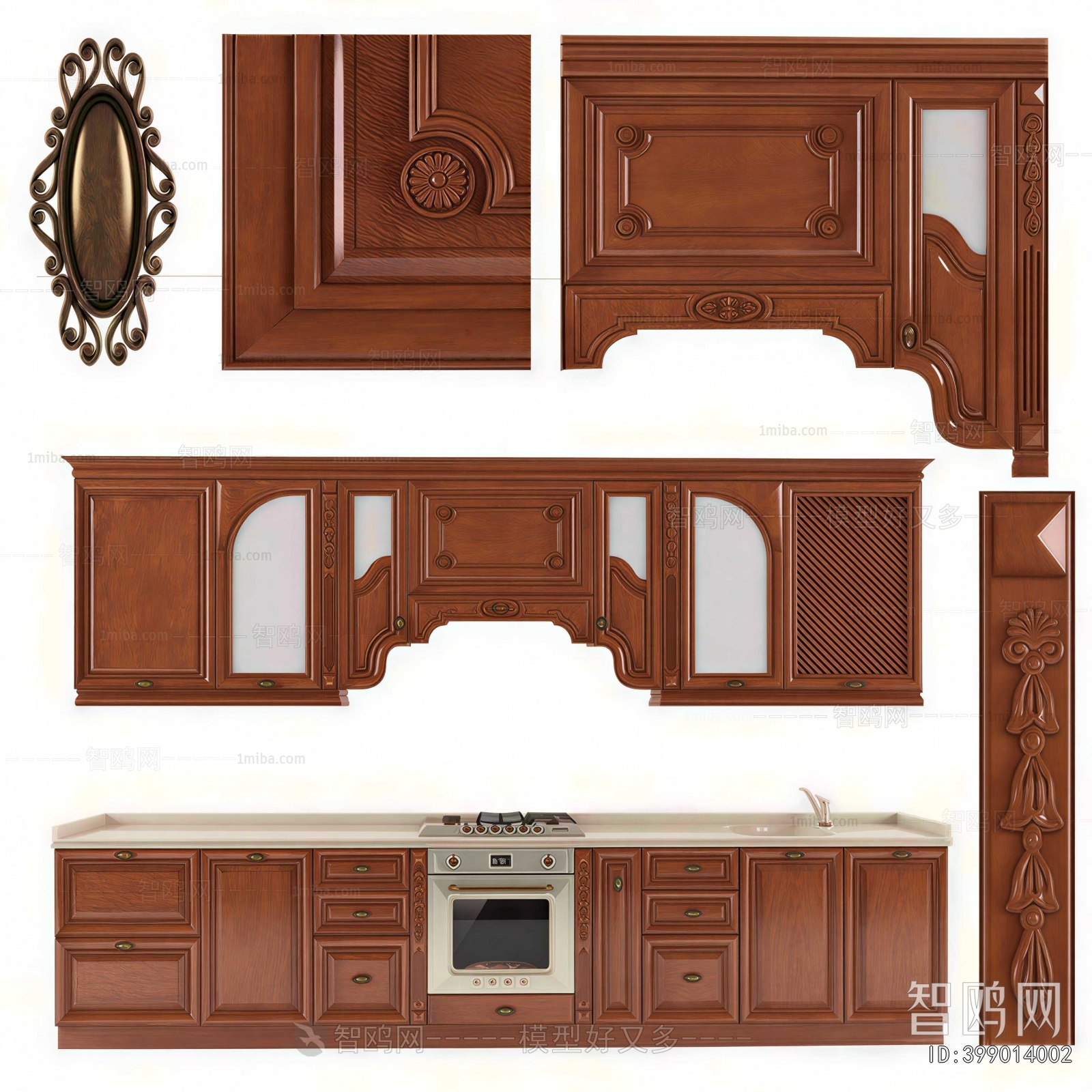 European Style Kitchen Cabinet