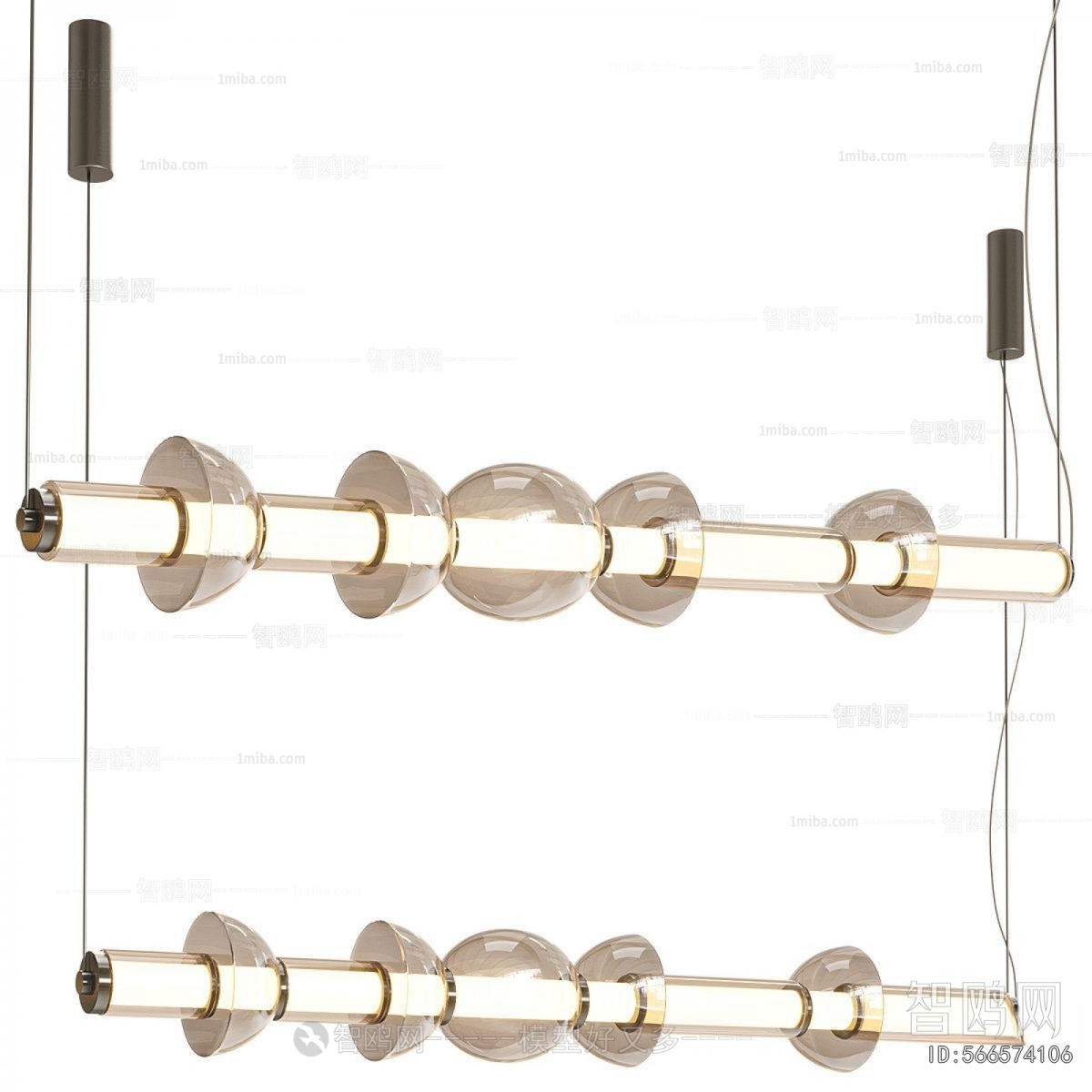 Modern Long Chandelier