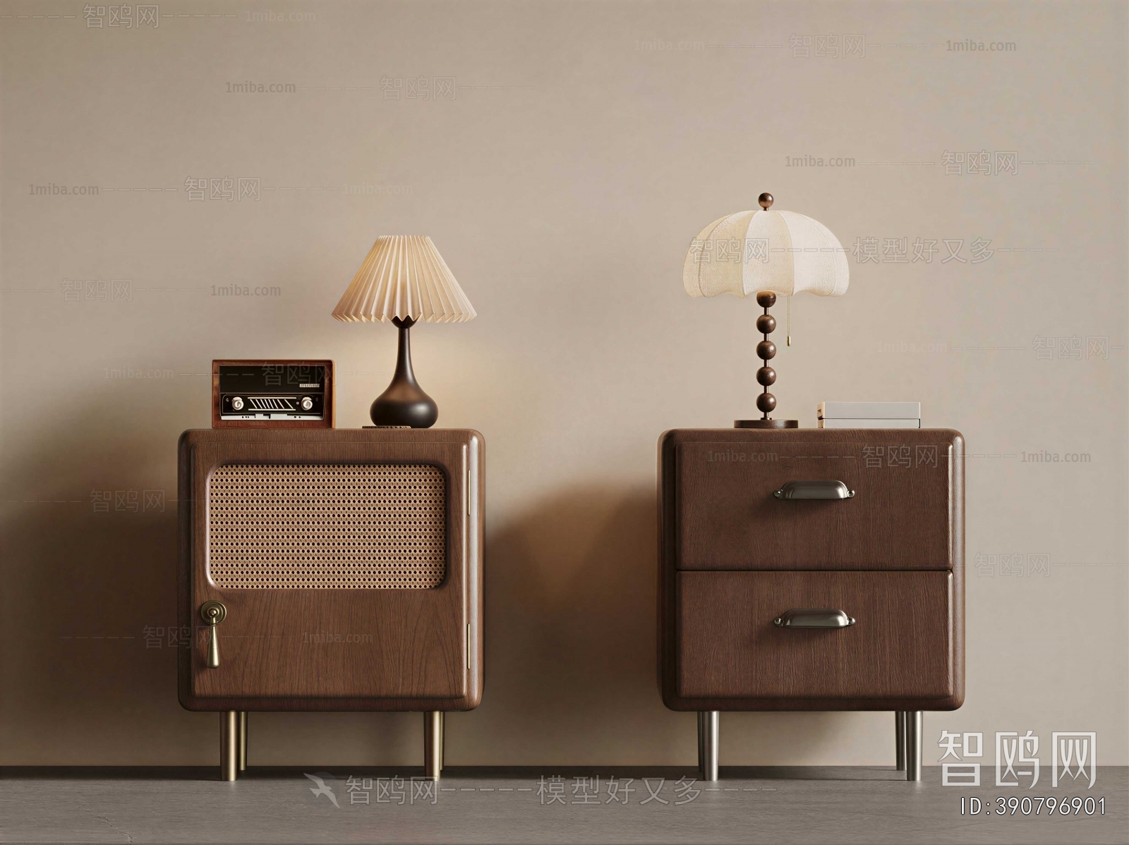 Modern Bedside Cupboard