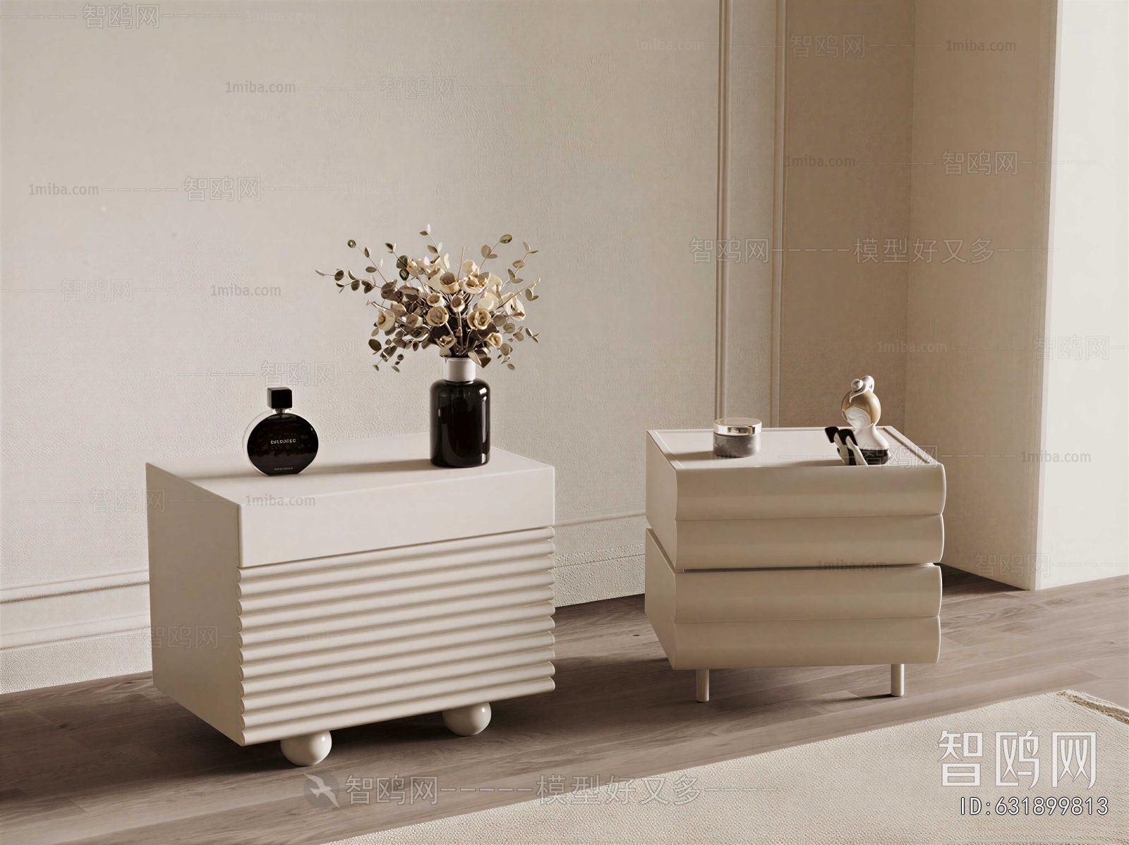 Modern Bedside Cupboard