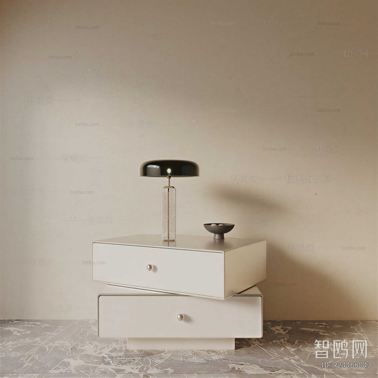 Modern Bedside Cupboard