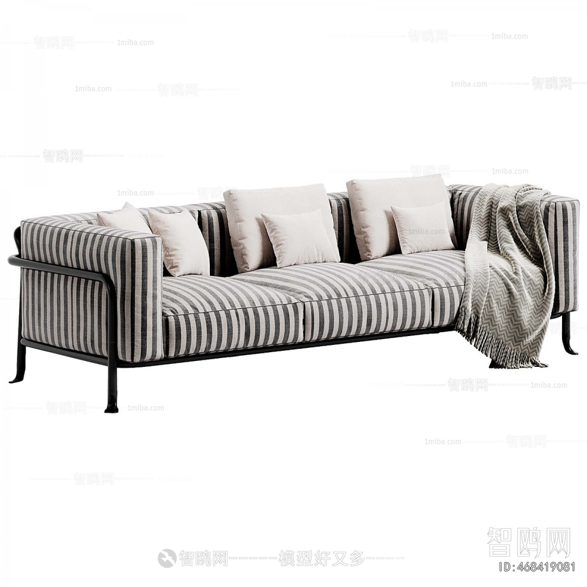 Modern Multi Person Sofa