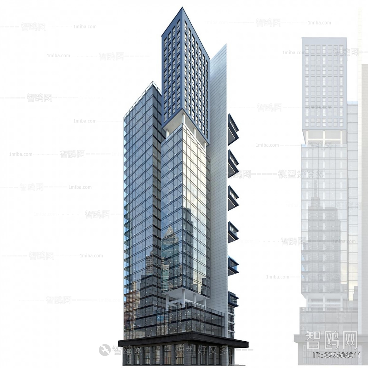 Modern Appearance Of Commercial Building