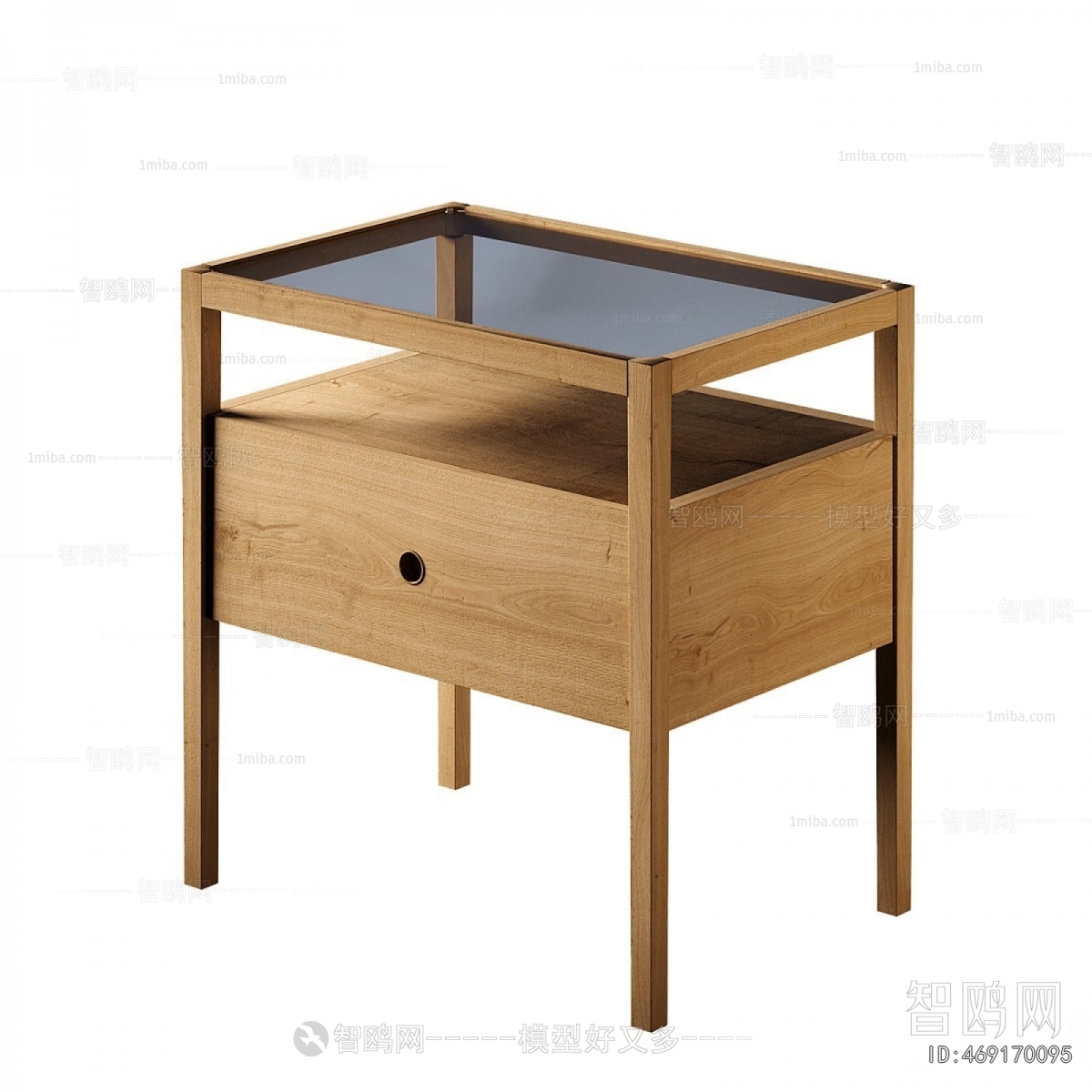 Modern Bedside Cupboard