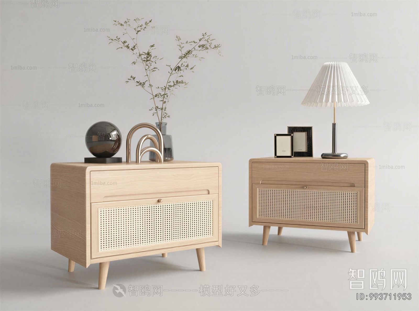 Modern Bedside Cupboard