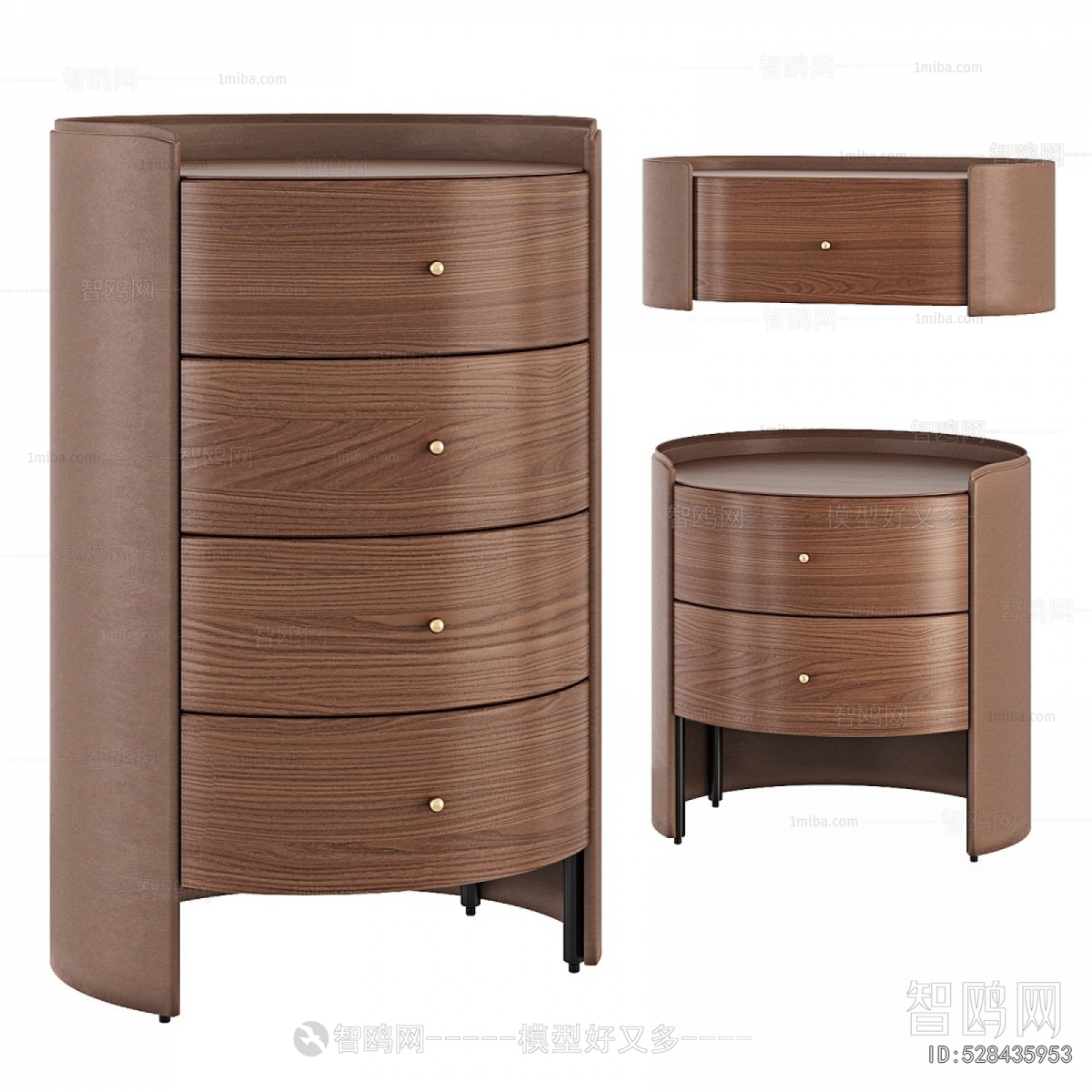 Modern Bedside Cupboard