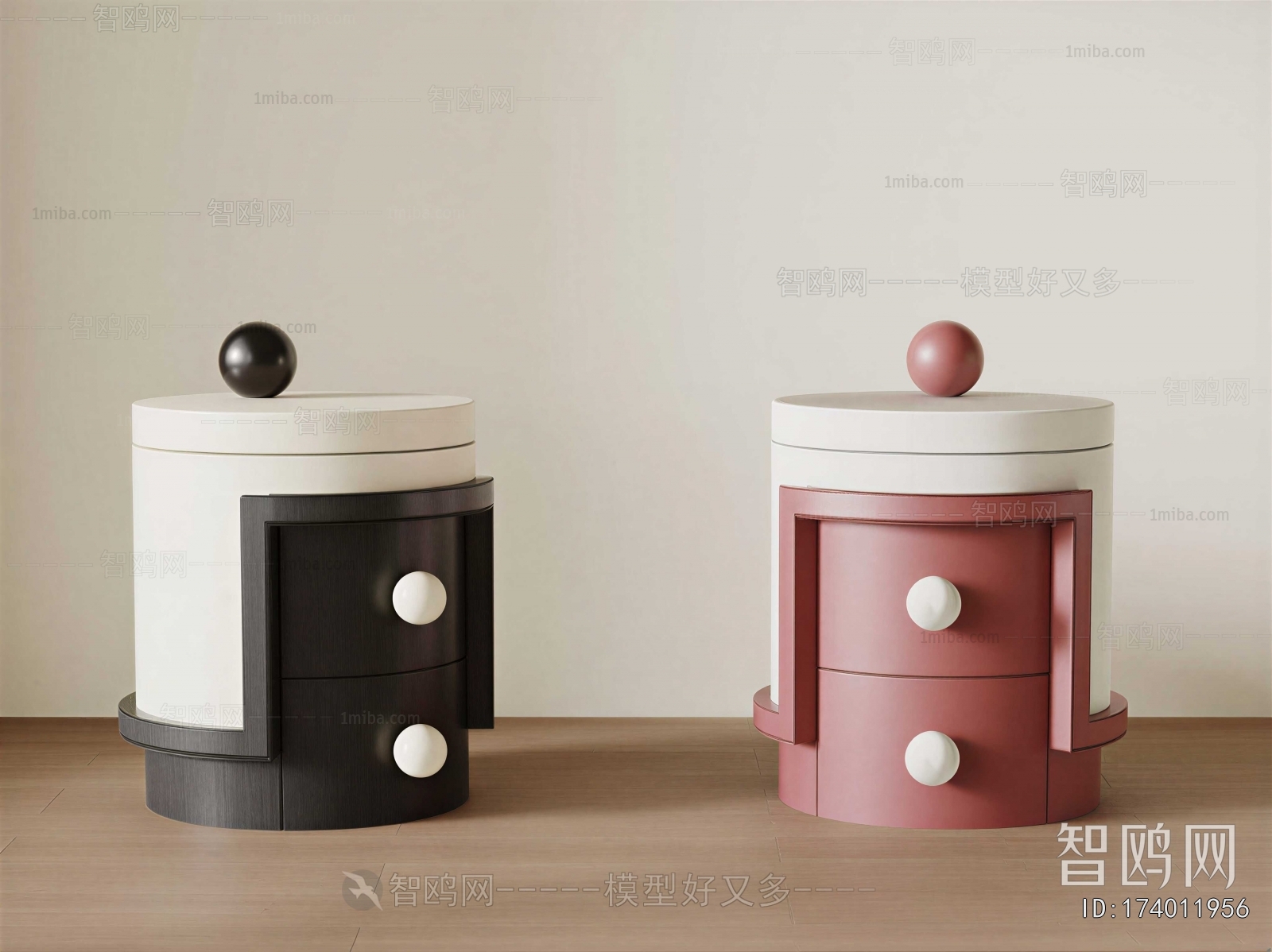 Modern Bedside Cupboard