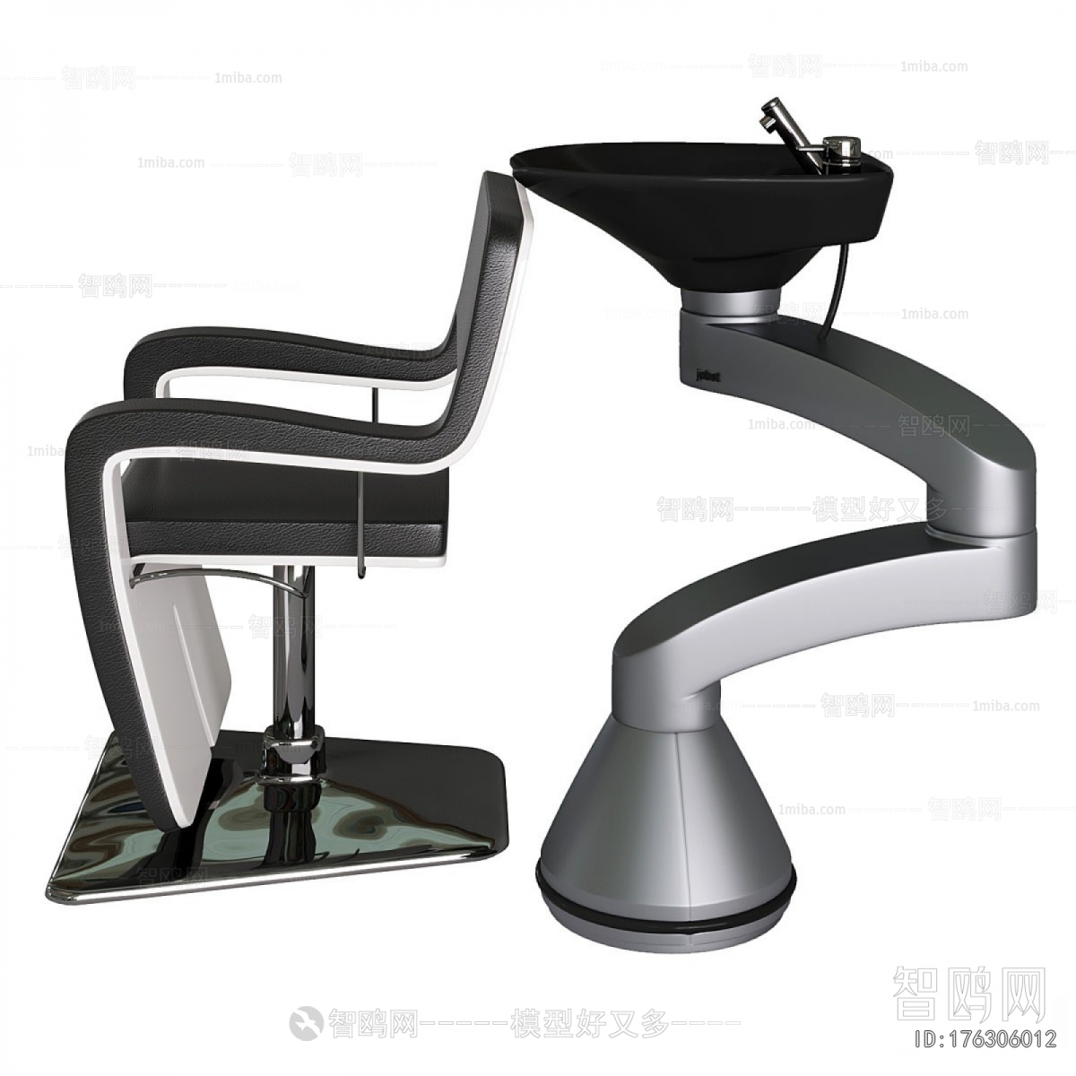 Modern Barber Chair