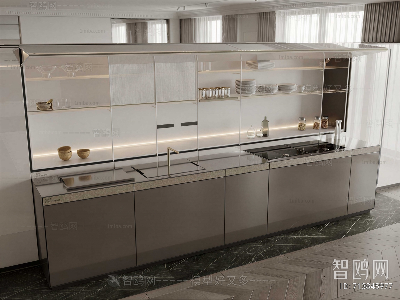 Modern Kitchen Cabinet