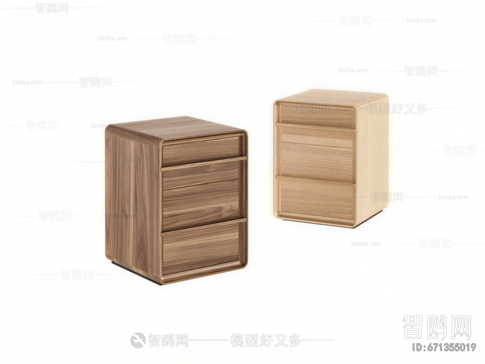 Modern Bedside Cupboard